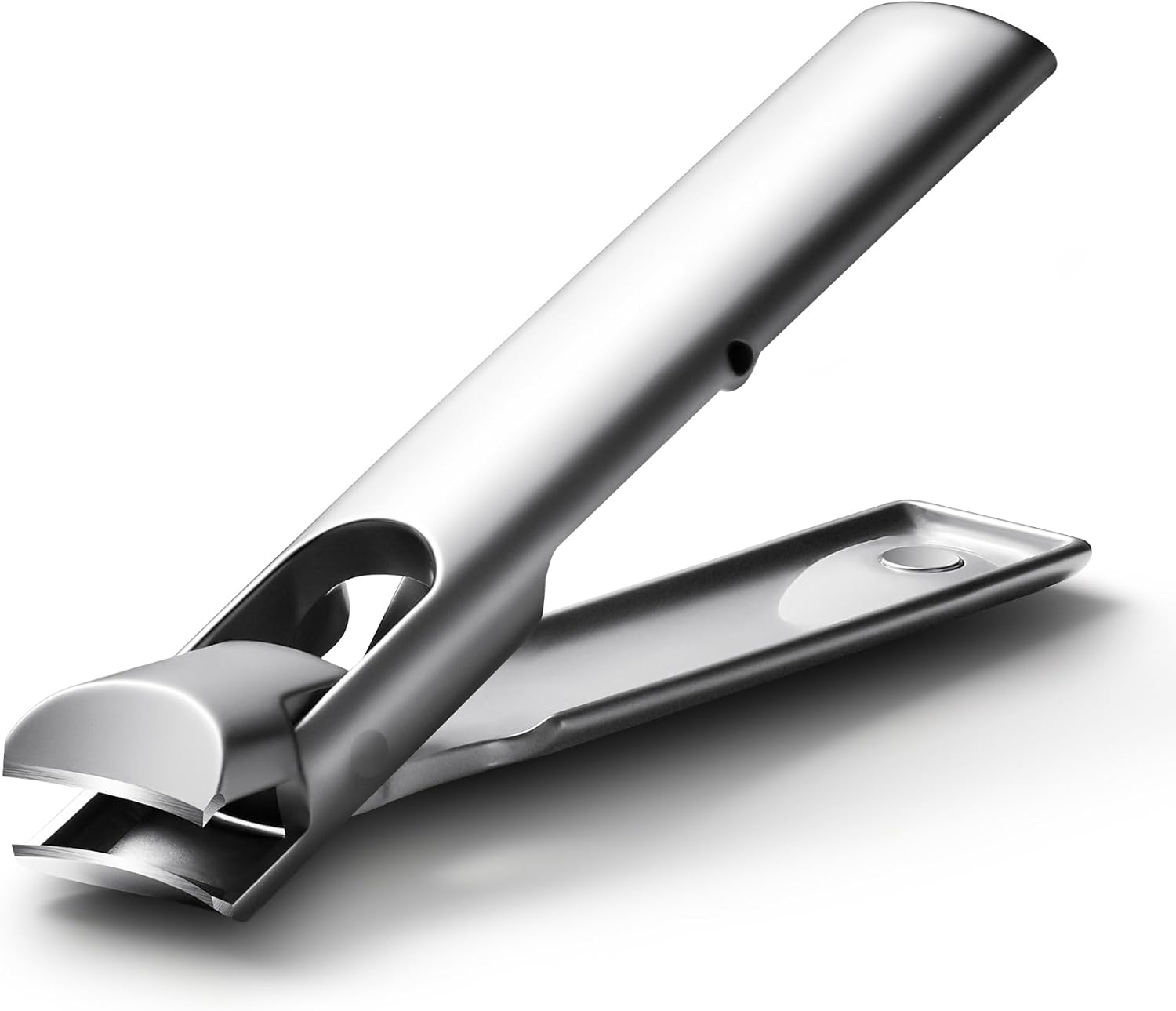 BALUCA 9Mm Wide Jaw Opening Curved Finger Toe Nail Clippers with Catcher - anti Splash Extra Large Toenail Clipper for Thick Nails, Nail Cutter Trimmer for Seniors, Men and Women image number 4