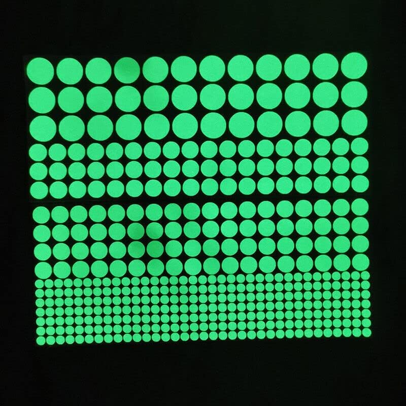 AIMALL 435Pcs Glow in the Dark Luminous Stars, Moon & Planet Wall Stickers for Kids Bedroom Ceiling, DIY Space Wall Decals, Waterproof Vinyl image number 3