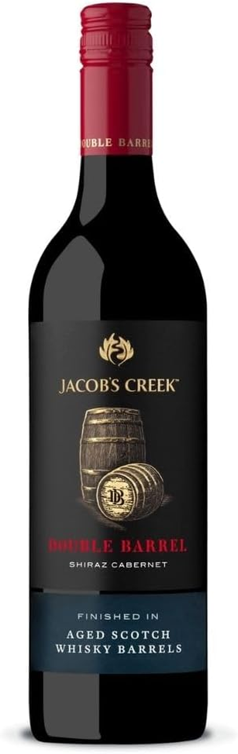 Jacob'S Creek Double Barrel Shiraz Cabernet Red Wine 750 Ml
