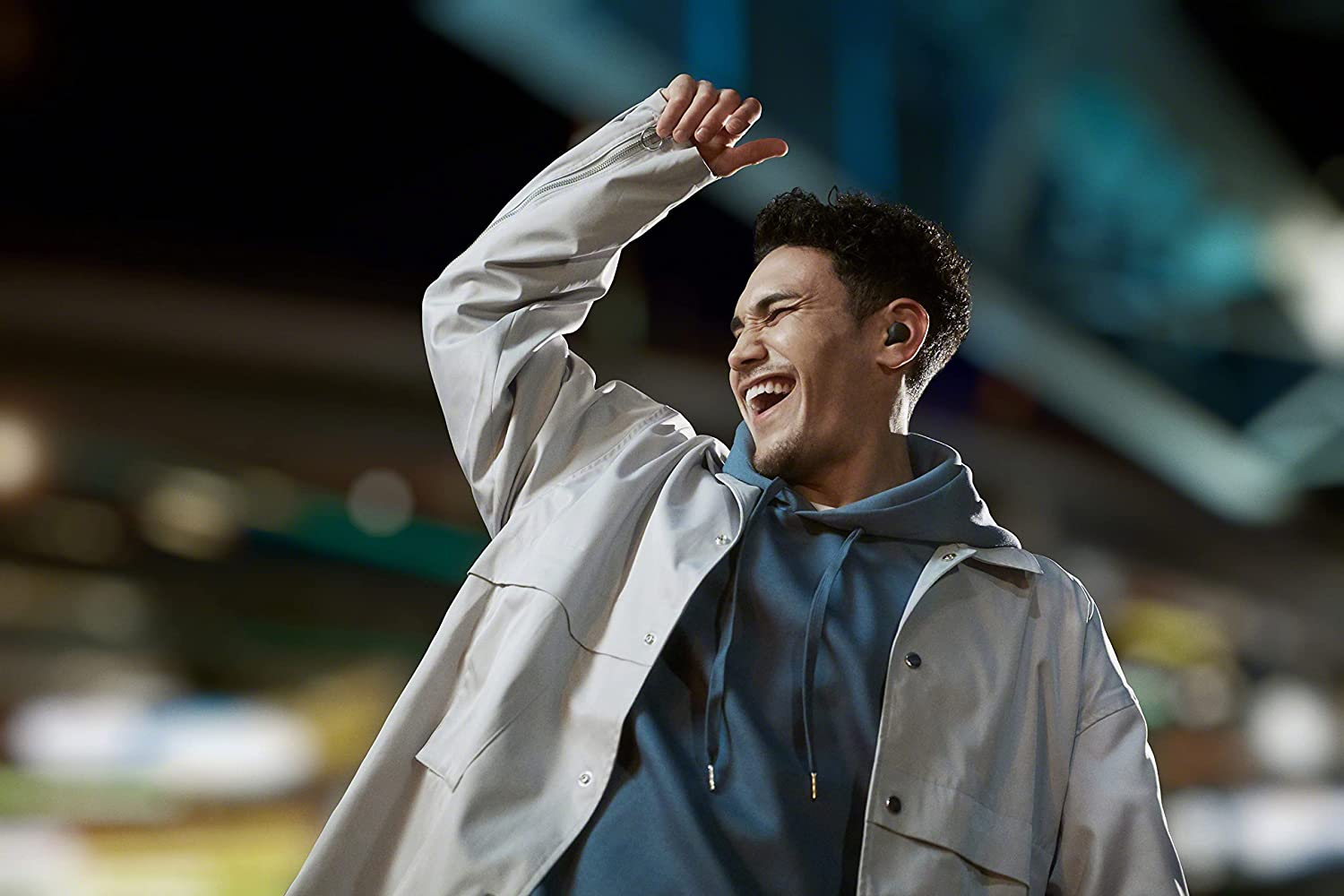 Sony Linkbuds S Truly Wireless Headphones, Noise Cancelling and Natural Ambient Sound, Clear Calls, Hi-Res Audio, Splash-Proof, 6Hrs Battery + 20Hrs Incl. Case, Quick Charge, Alexa Built-In - Black image number 6