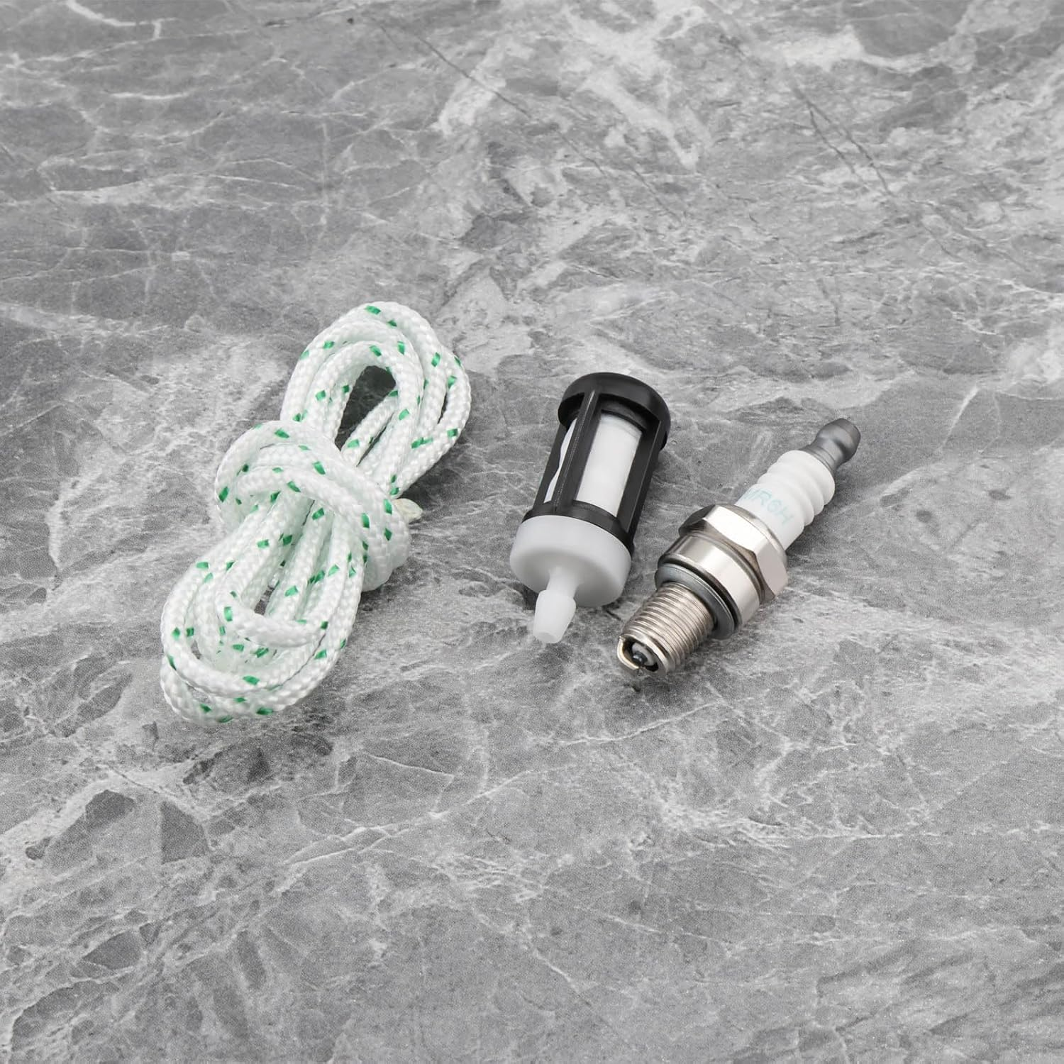 OTOTEC 4Pcs Service Kit Include Air Filter Fuel Filter Spark Plug Pull Cord Compatible with Stihl SH86 SH86C BG86CE BG86Z BG86CEZ Leaf Blower image number 4