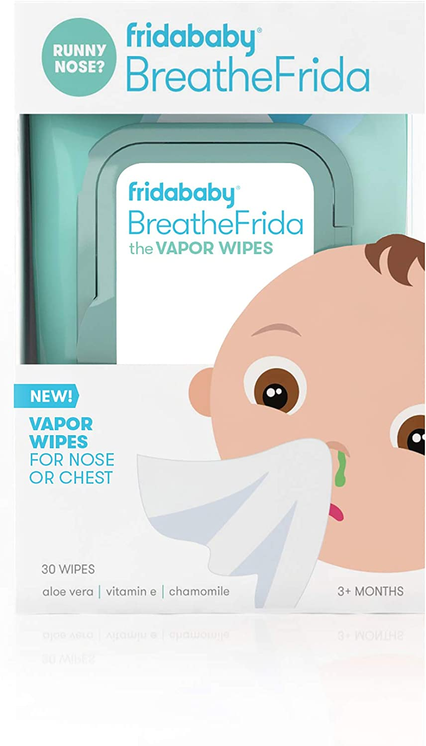 Breathefrida Vapor Wipes for Nose or Chest by Frida Baby, 30 Count (Pack of 1) image number 3