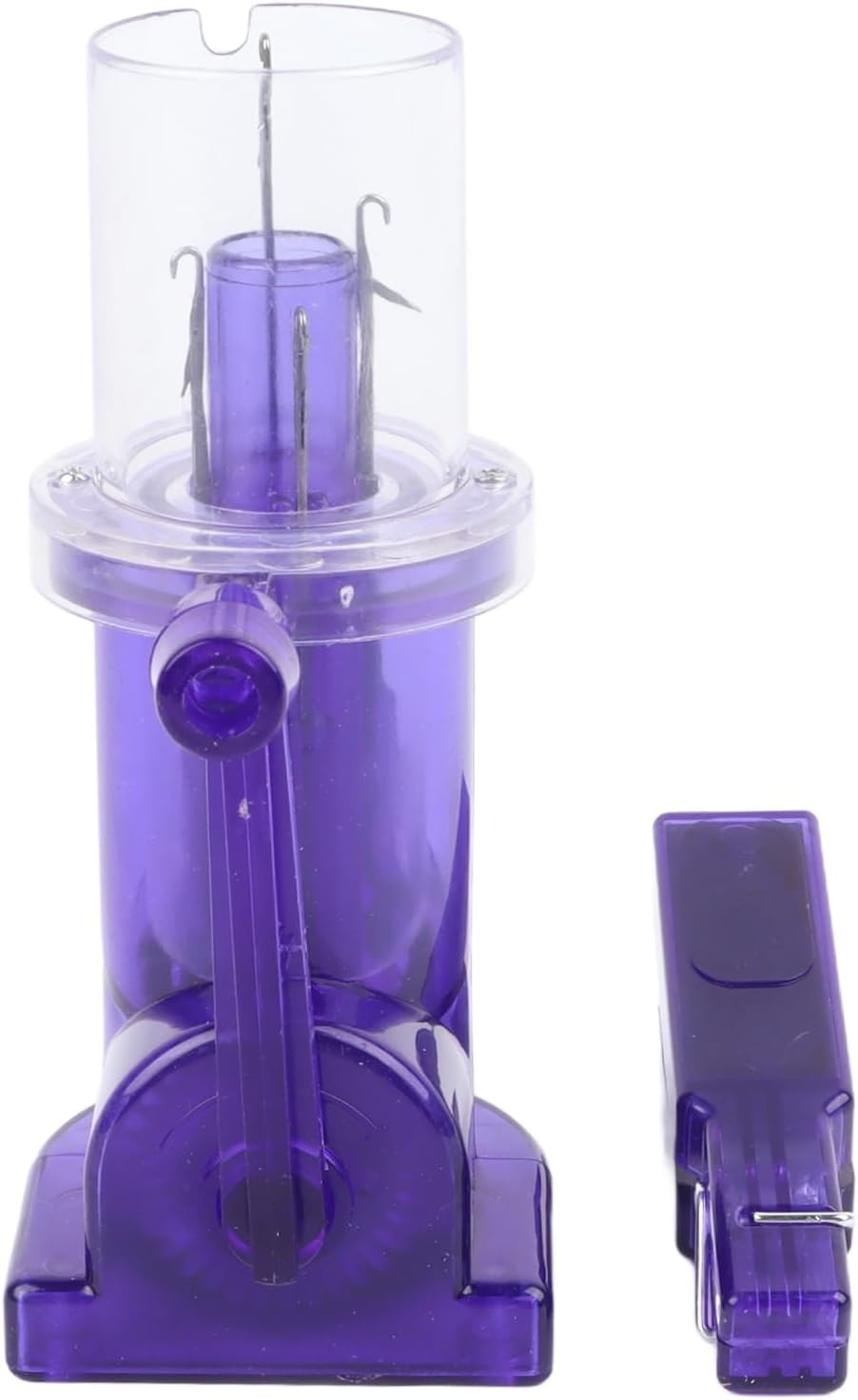 Embellish Knit Machine, Plastic Easy Manual Spool Knitter with Hand Crank, Lightweight Portable Weaver Knitting Tool for DIY Craft Ornament Garment Clothes image number 6