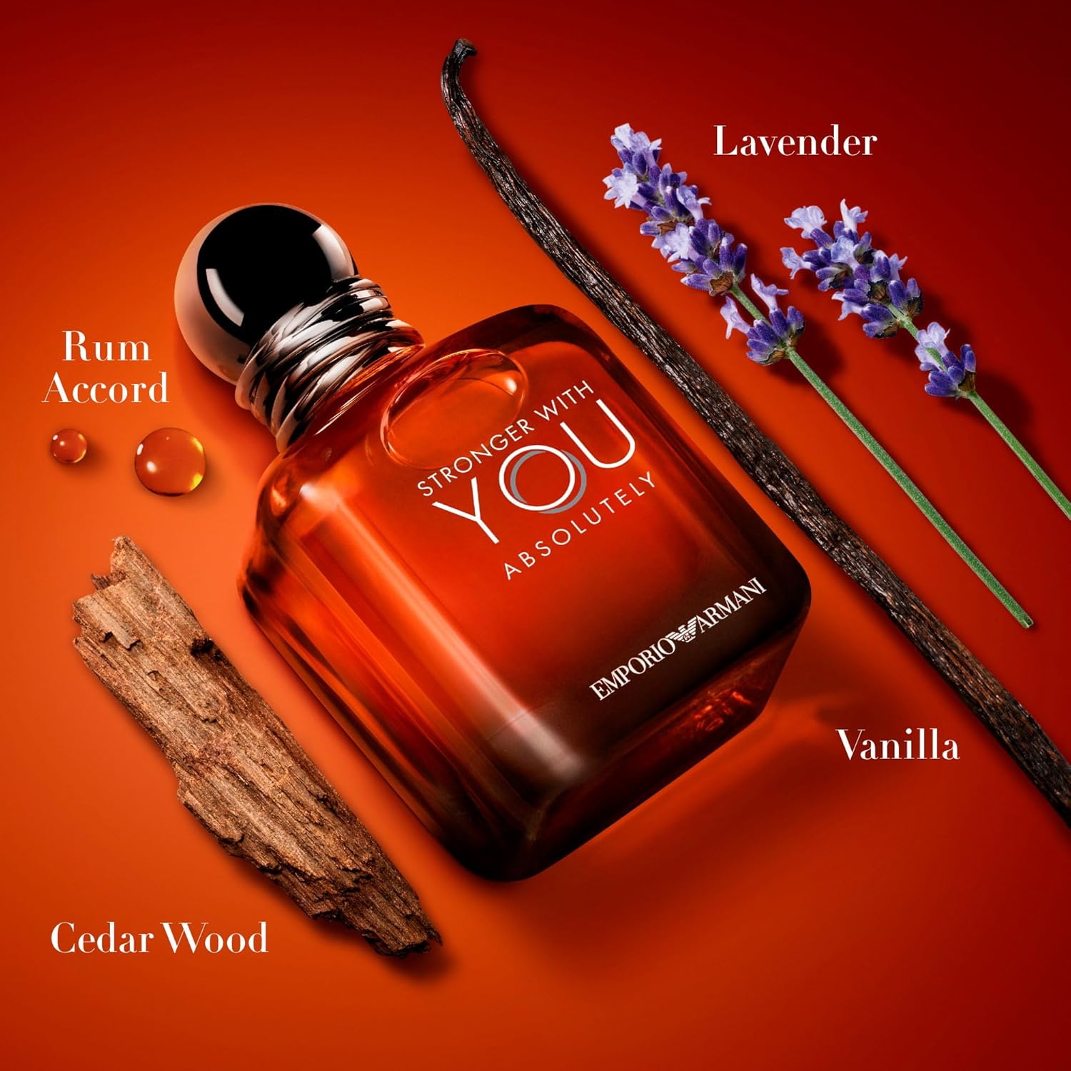 Giorgio Armani Men'S Stronger with You Absolutely Eau De Parfum Spray, 50 Ml image number 4