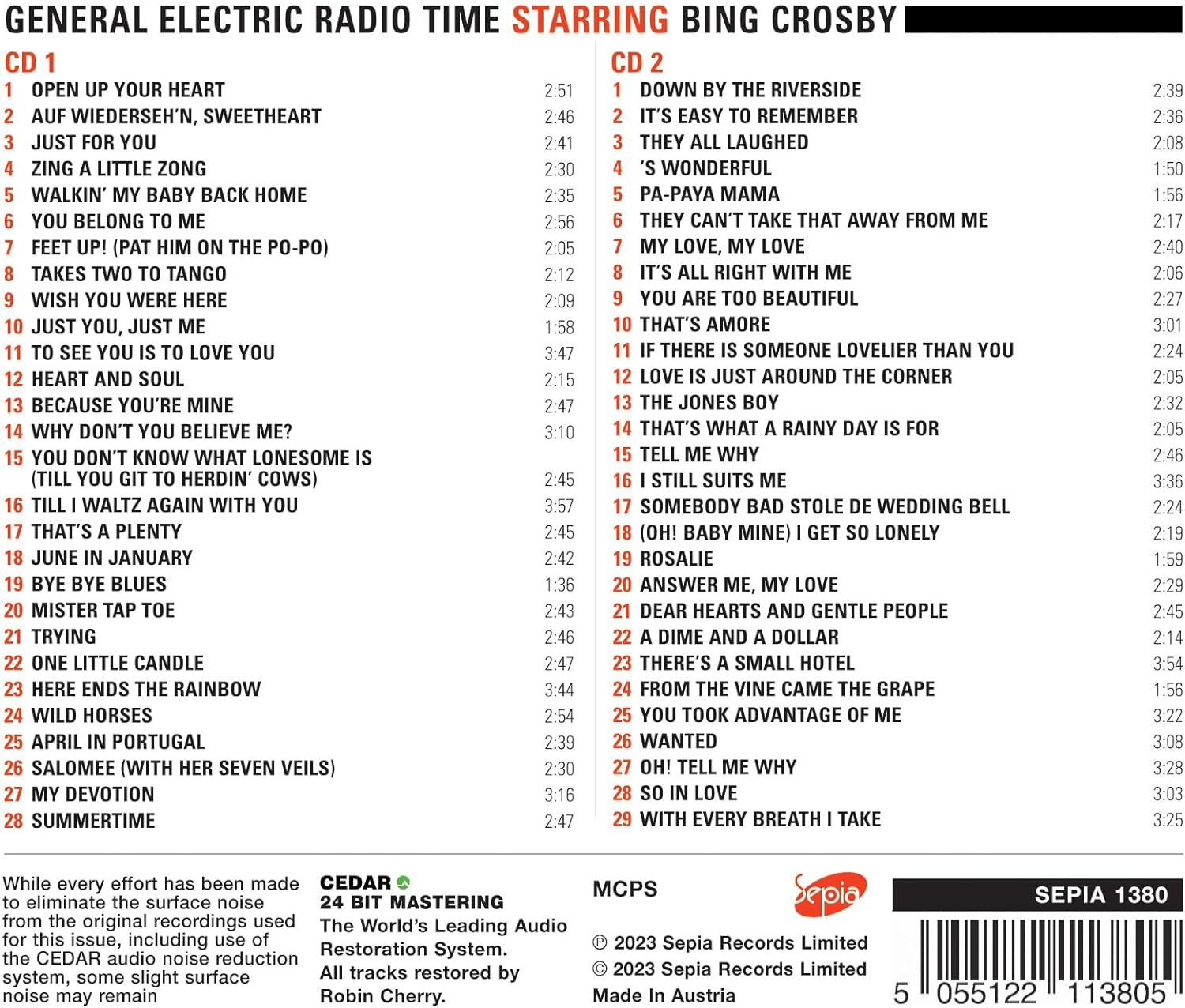 General Electric Radio Time (2CD) image number 1