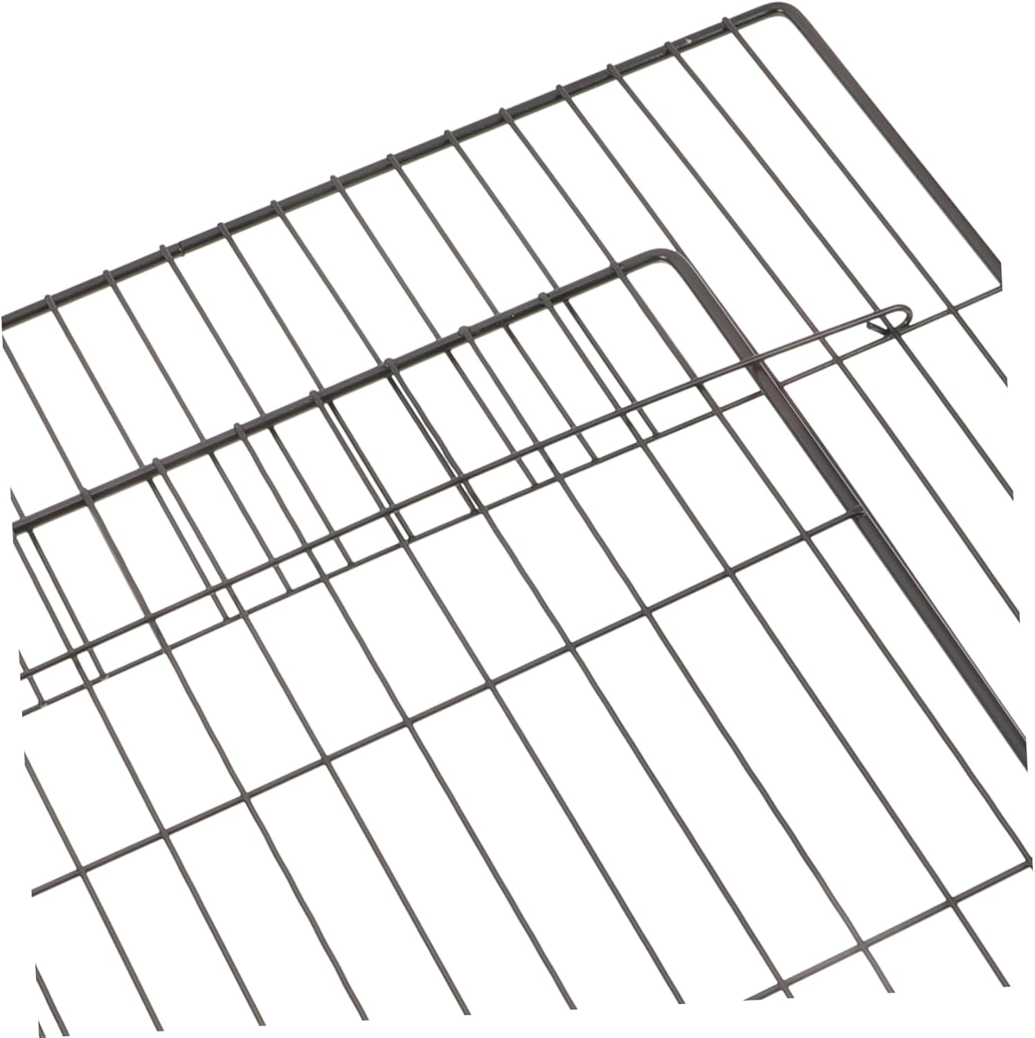 Kisangel DIY Cat Cage Door Wire Mesh Pet Fence Panel for Rabbit Dog Kennel Easy Assembly Pet Accessories image number 1