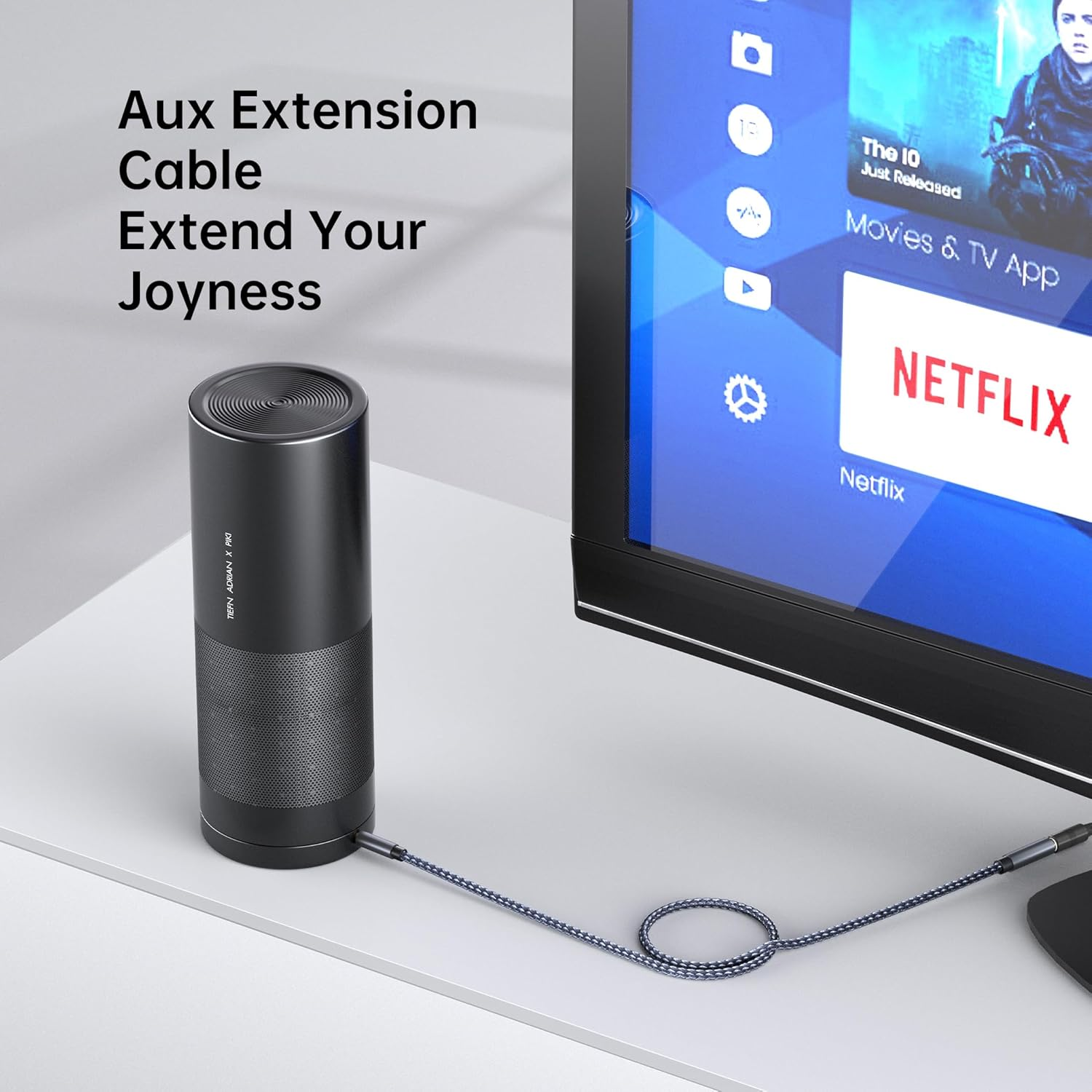 Ruaeoda Aux Cord for Car 1.5 Ft,2Pack 3.5Mm Audio Cable Male to Male Stereo Hi-Fi Sound Nylon Braided Aux to Aux 1/8 Cable for Headphones Car Home Stereos Speakers Tablets image number 4