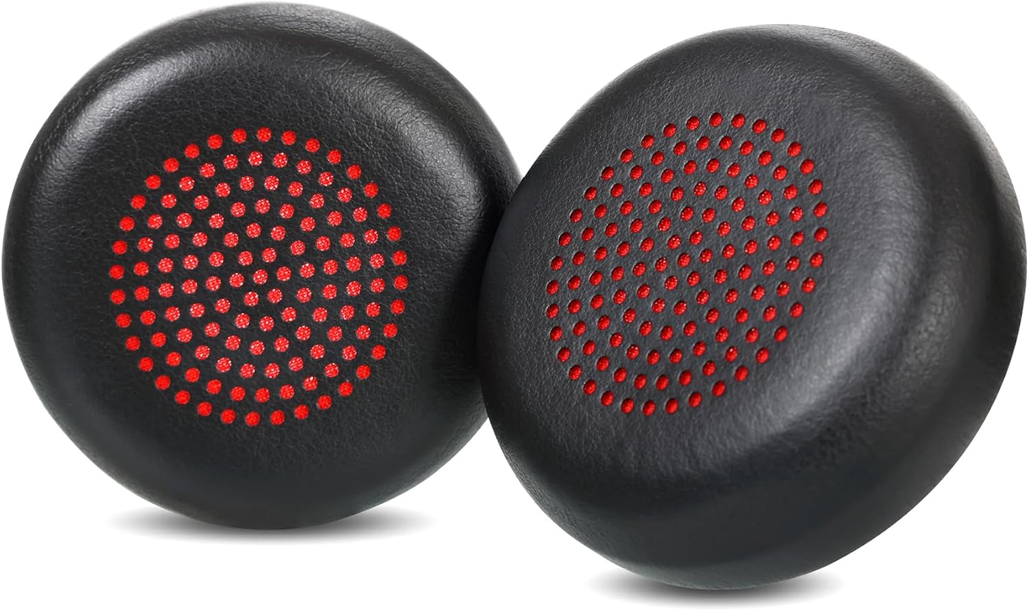 Savi 8220 Replacement Ear Pads Compatible with Poly Savi 8400, Savi 8410, Savi 8420, Savi 8220, Savi 8210, Savi 8200, Office Headset Cushion with Protein Leather Accessories, Black image number 5