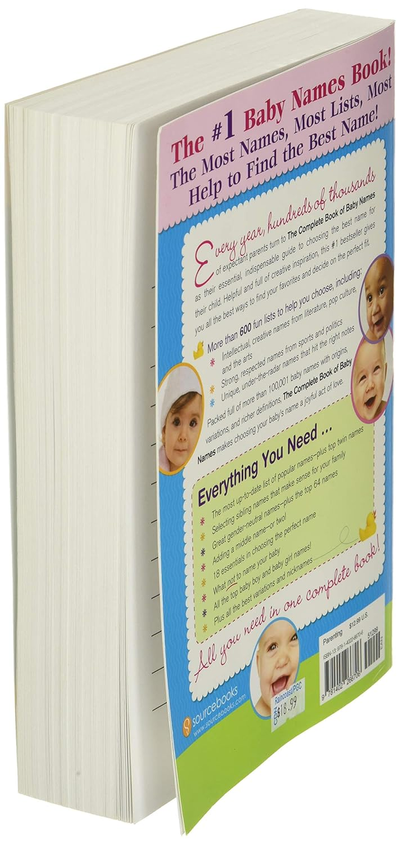 Complete Book of Baby Names: the Most Names (100,001+), Most Unique Names, Most Idea-Generating Lists (600+) and the Most Help to Find the Perfect Name image number 2