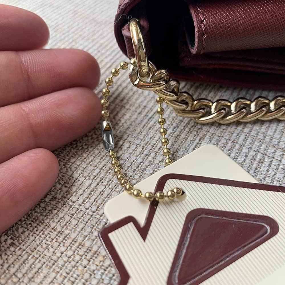 30 Pack Replacement Vertical Roman Roller Blind Ball Chain Cord Connector Clips, Silver Tone Stainless Steel Ball Chain Connector Clasps, Pull Chain Extension Connector