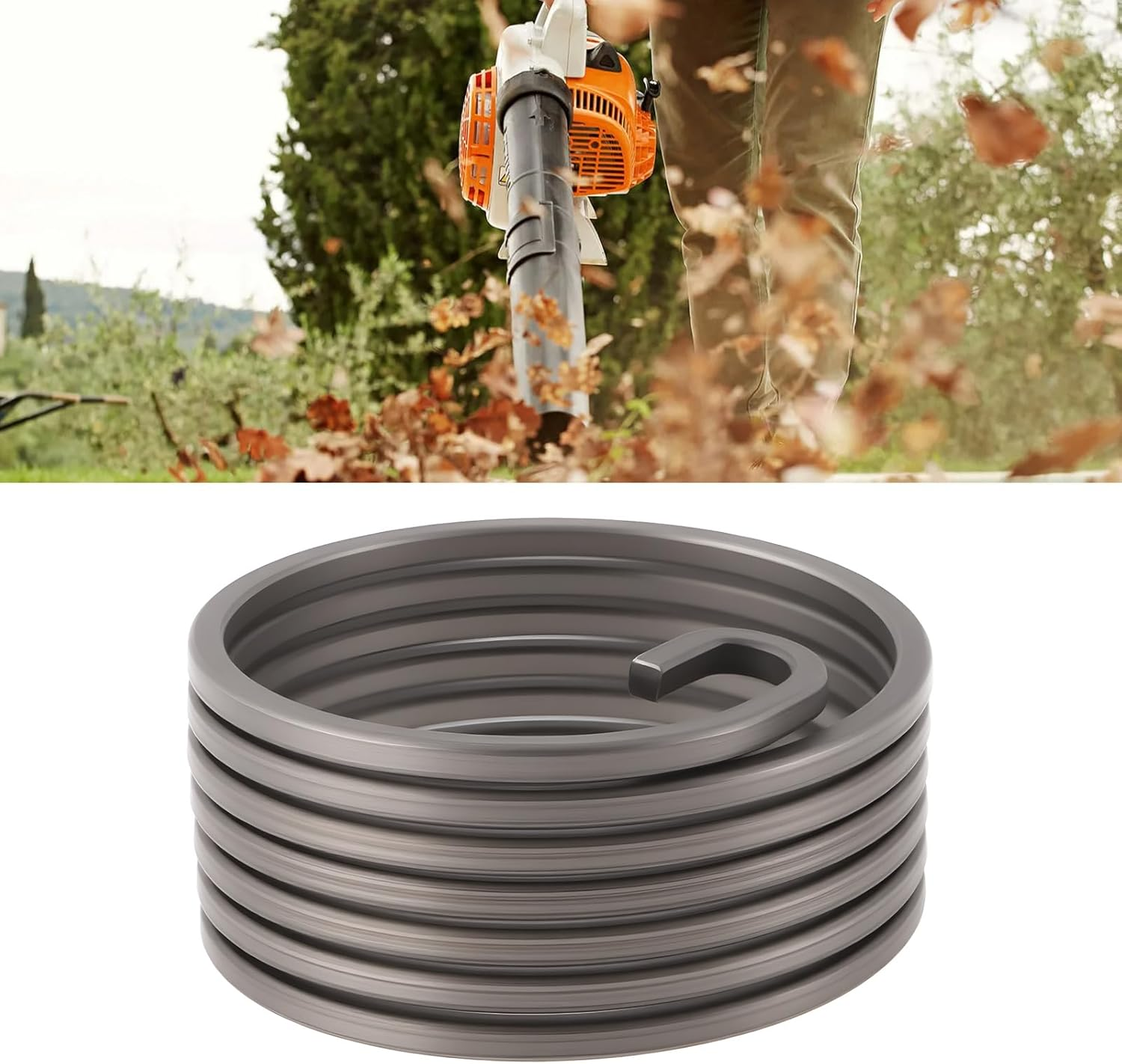 Be in Your Mind 4Pcs Leaf Blowers Starter Spring 42411953501 Compatible with Stihl SH56 SH56C SH86 SH86C image number 3