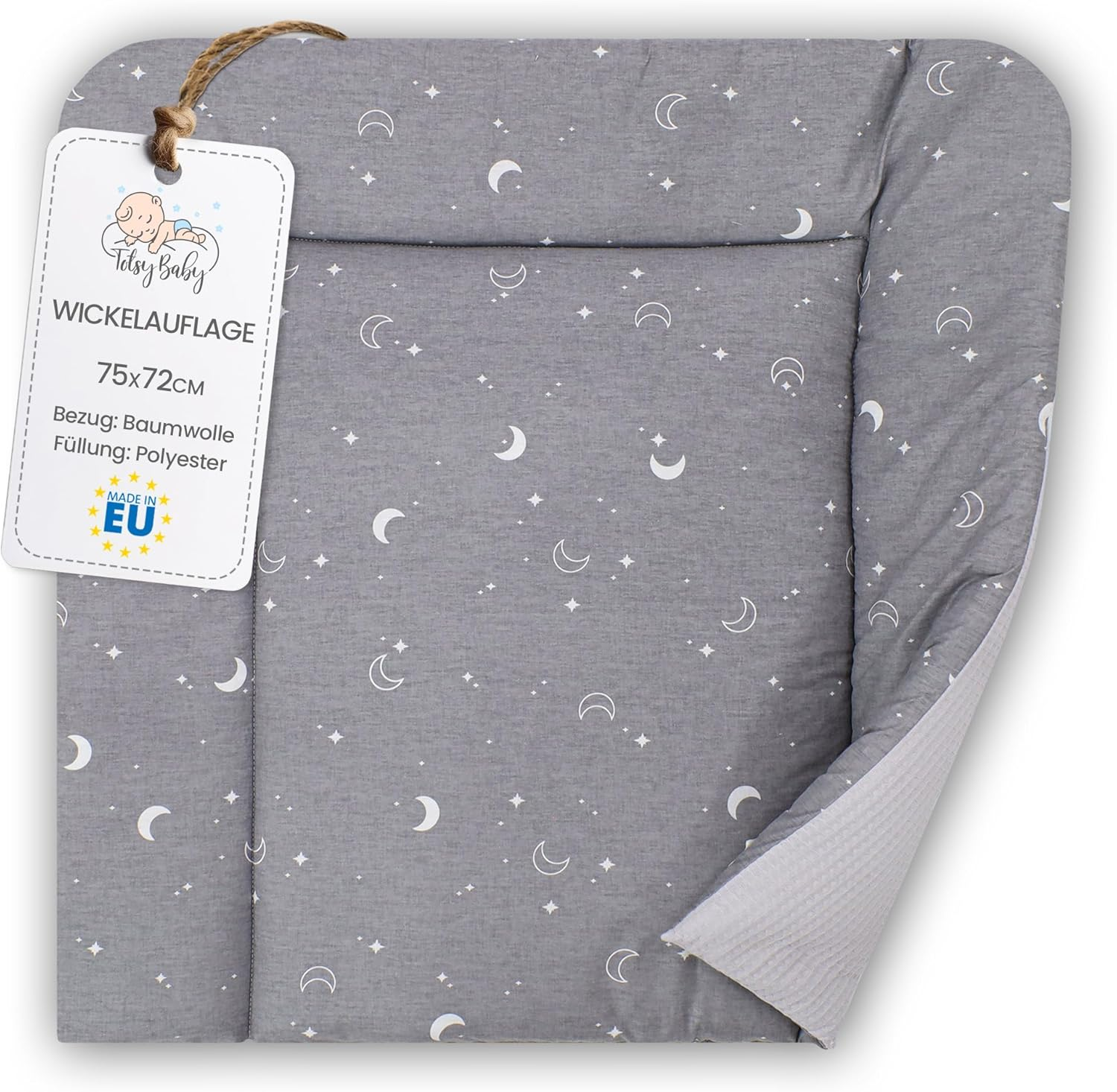 Baby Changing Mat 70 X 50 Cm &ndash; Baby Changing Table with Plan, Waterproof Easy to Clean Mat to Place on a Hemnes or Malm Safari Washing Machine or Dresser image number 6