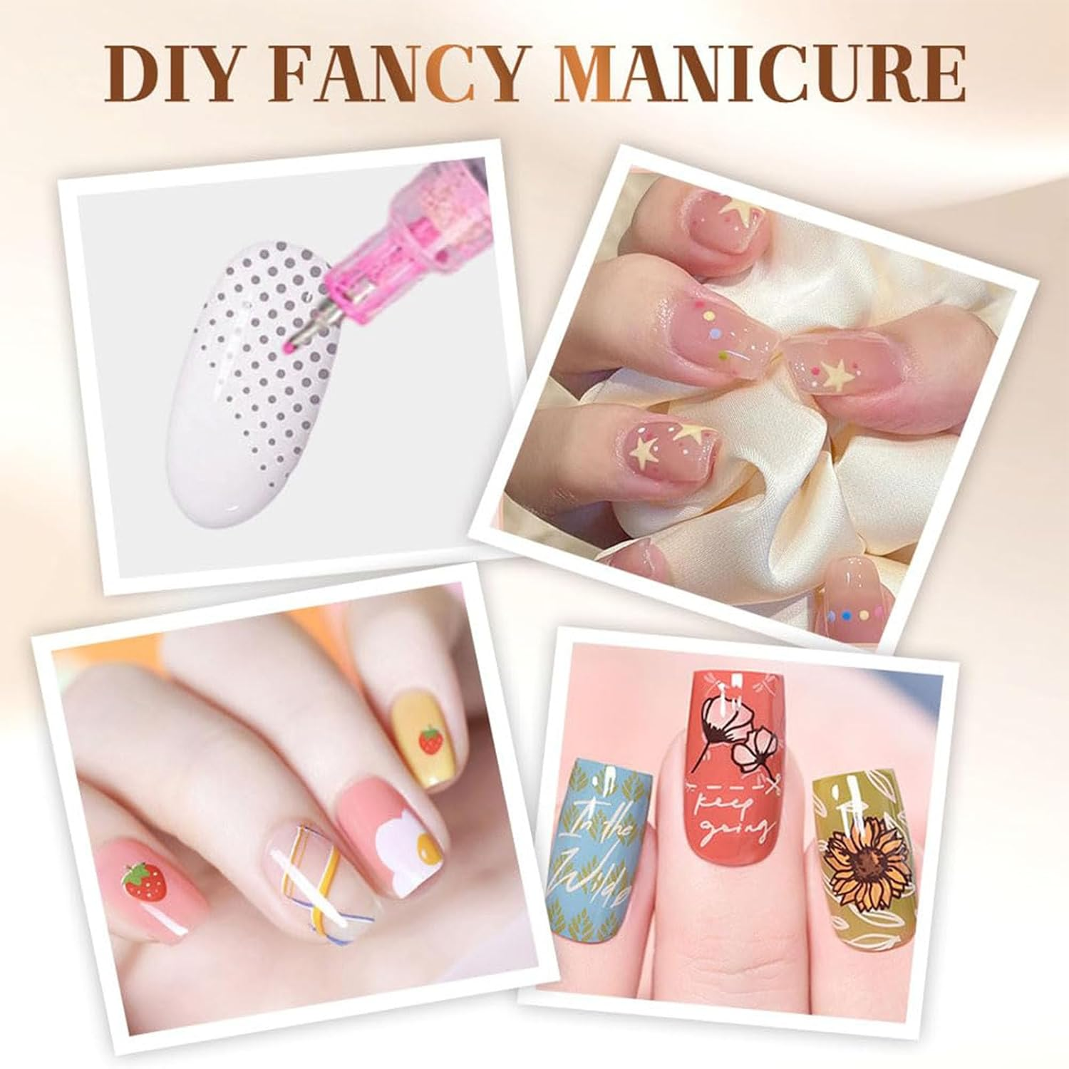 12 Colors Nail Art Pens Set, Nail Art Markers Polish Pen, Point Graffiti Dotting Pen Drawing Painting Liner Brush for Beauty Adorn Manicure Tools (12PCS)