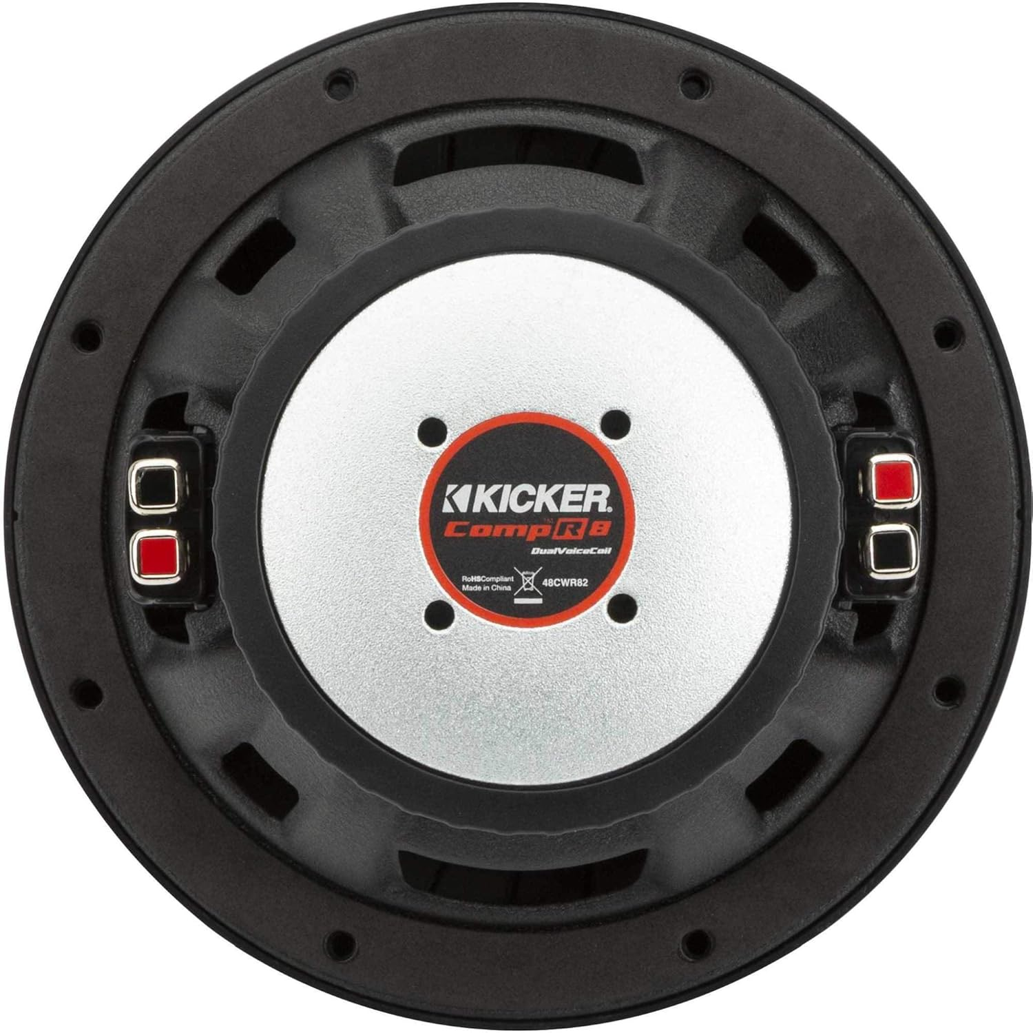KICKER 48CWR84 Compr 8" Subwoofer, DVC, 4-Ohm image number 5