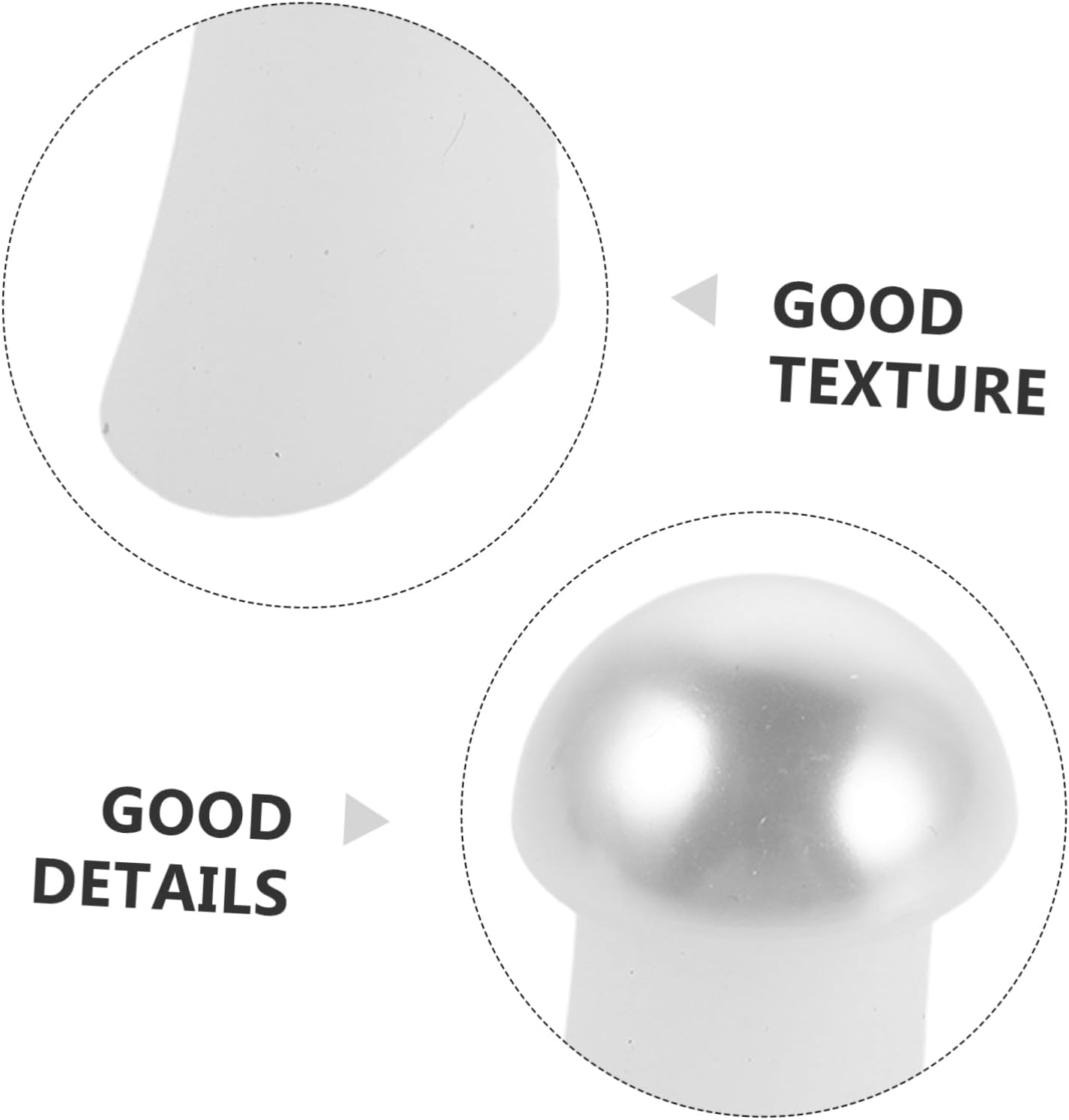 HAMPPLIES 24Pcs Toe Separators for Pedicures Soft Silicone Pattern Toe Spacers for Precise Separation Comfortable Nail Polish Application Foot Stretchers Nail Art Tools image number 6