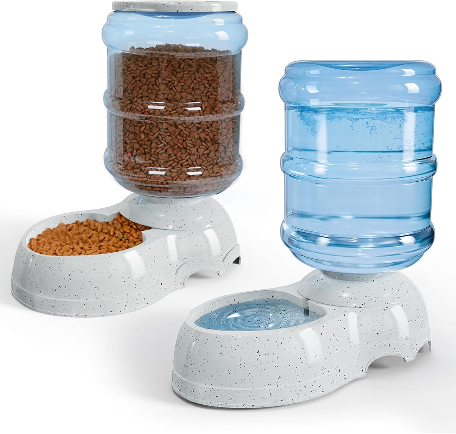 Kenond 3 Gallon Gravity Feeder, Automatic Dog Feeder, Dog Food Dispenser for Large Breed