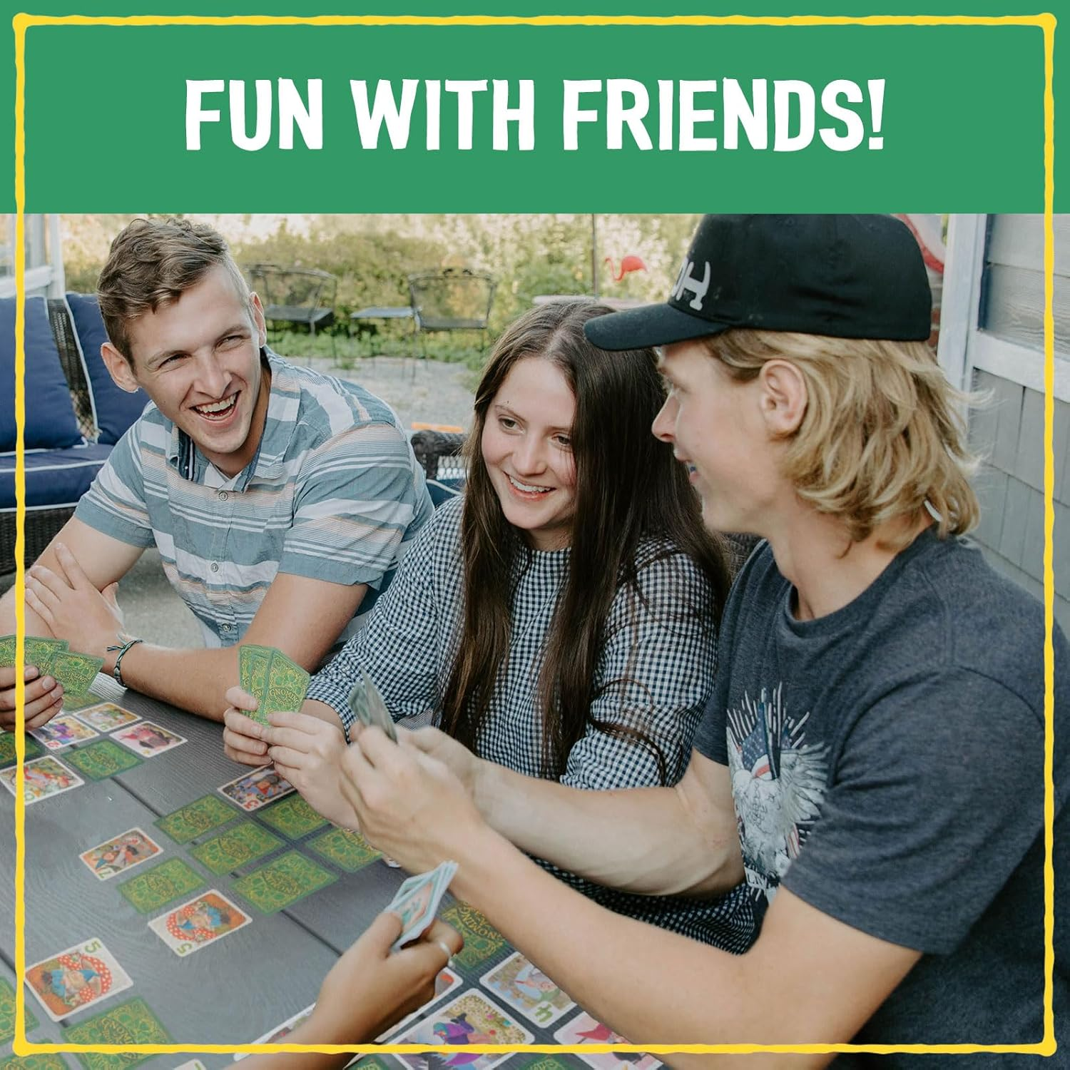 Grandpa Beck'S Games Gnoming a round Card Game a Fun Family Card Game Enjoyed by Kids, Teens, & Adults from the Creators of Cover Your Assets Ideal for 2-7 Players Ages 7+ Multicolor image number 4