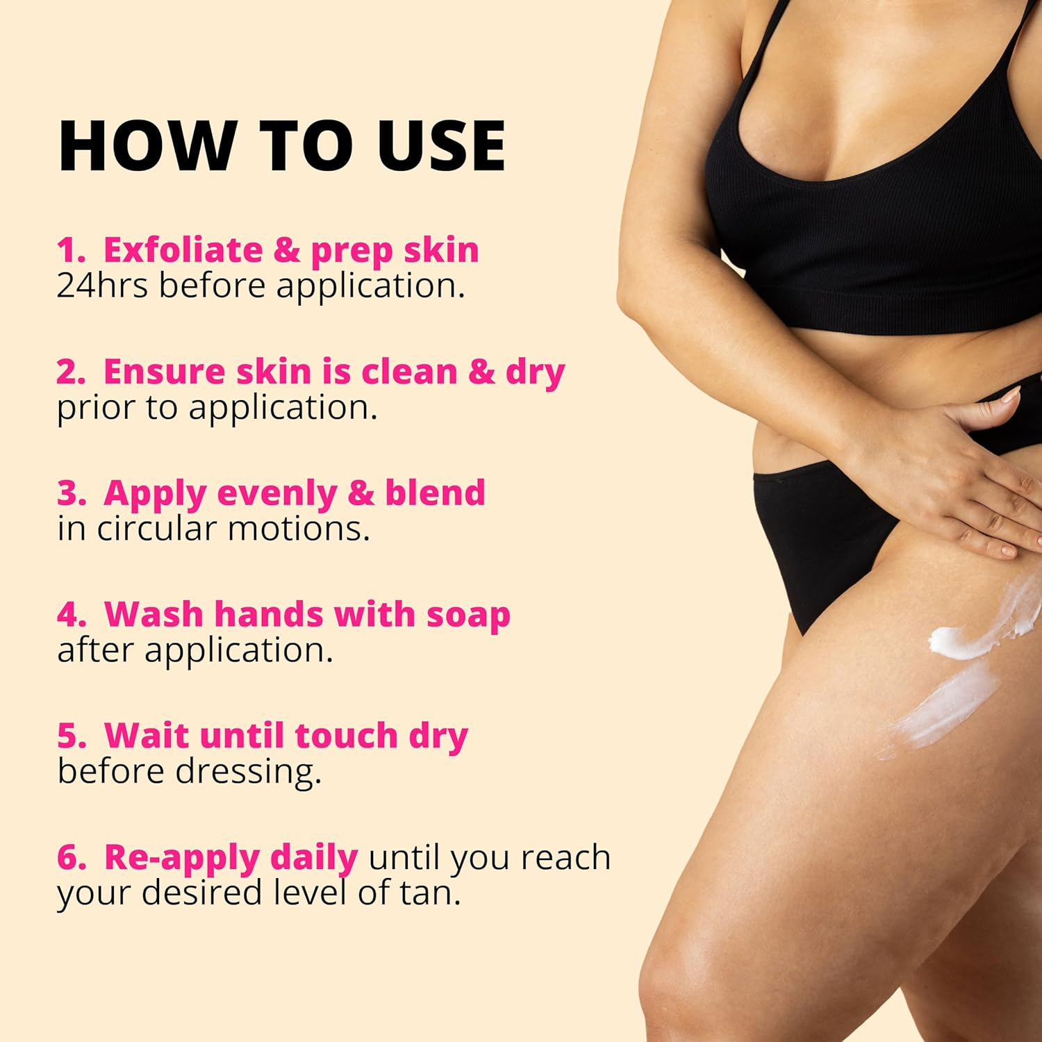 Skinny Tan Body Glow Gradual Tan Lotion - Lightweight, Fast-Absorbing Formula - Coconut and Vanilla Scent - Enriched with Aloe Vera and Guarana - Natural, Streak Free Gold Colour - Medium - 9.4 Oz image number 1