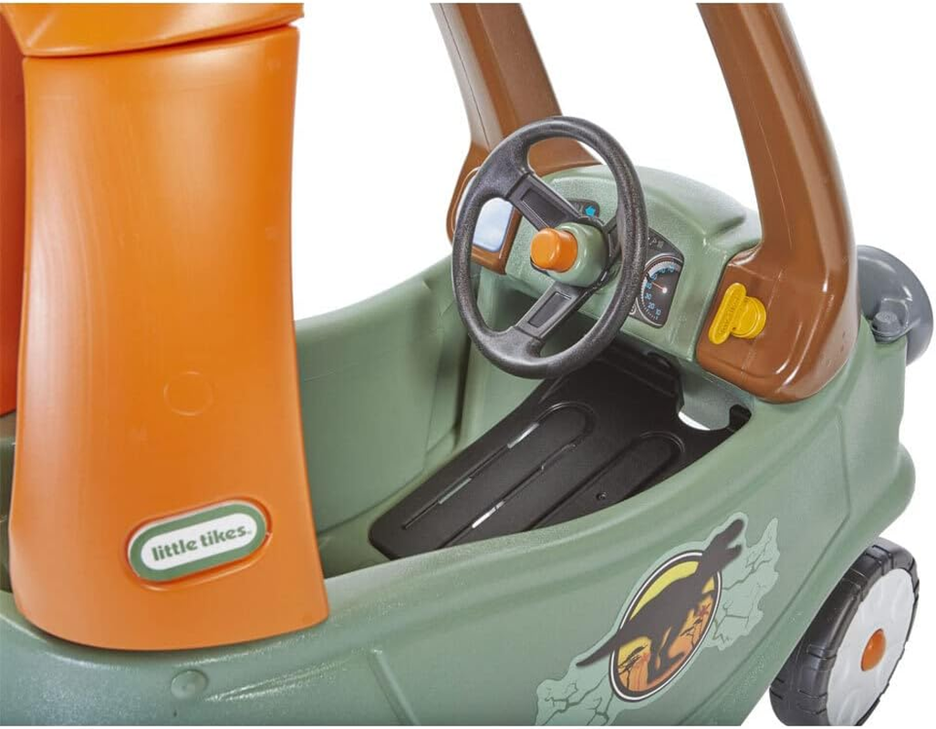 LITTLE TIKES T-Rex Dinosaur Cozy Coupe Ride-On Kids Car Toy image number 6