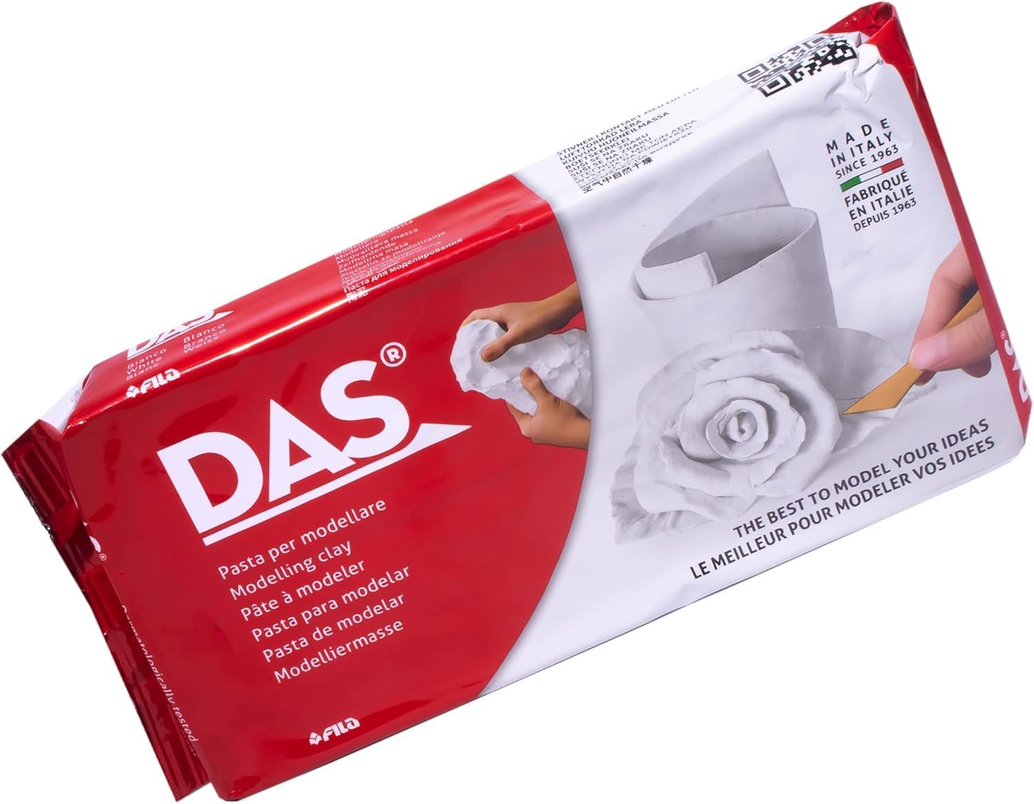 DAS Modelling Clay, White, 1 Kg image number 6