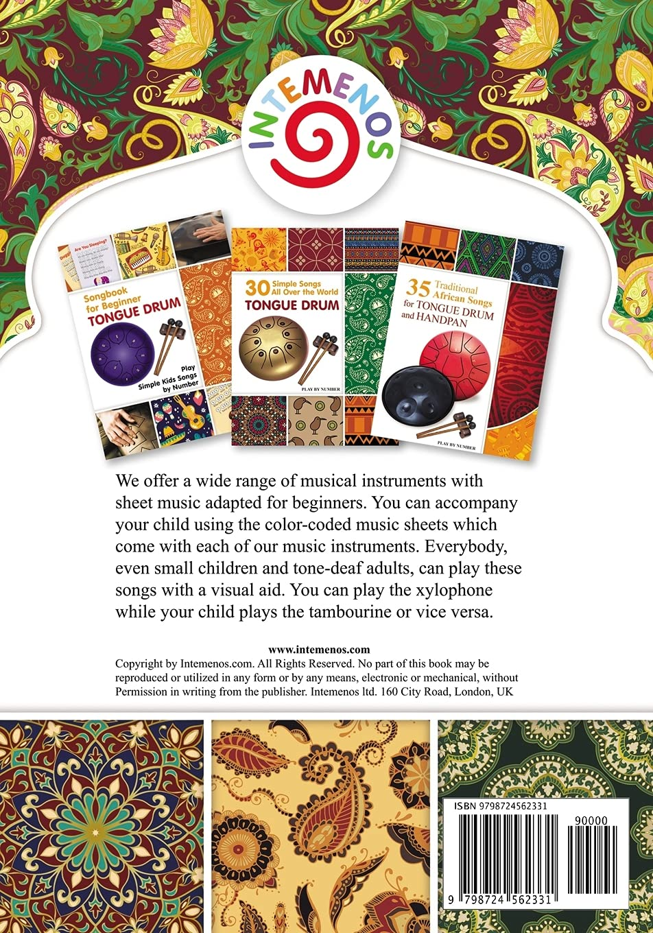 30 and 1 Indian Mantras for Tongue Drum and Handpan: Play by Number image number 1