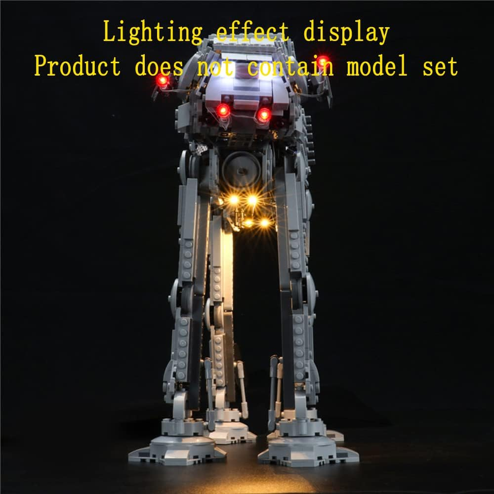 GEAMENT (Small Size) LED Light Kit Compatible with  Star Wars 75288 At-At Building Model ( Set Not Included) image number 6