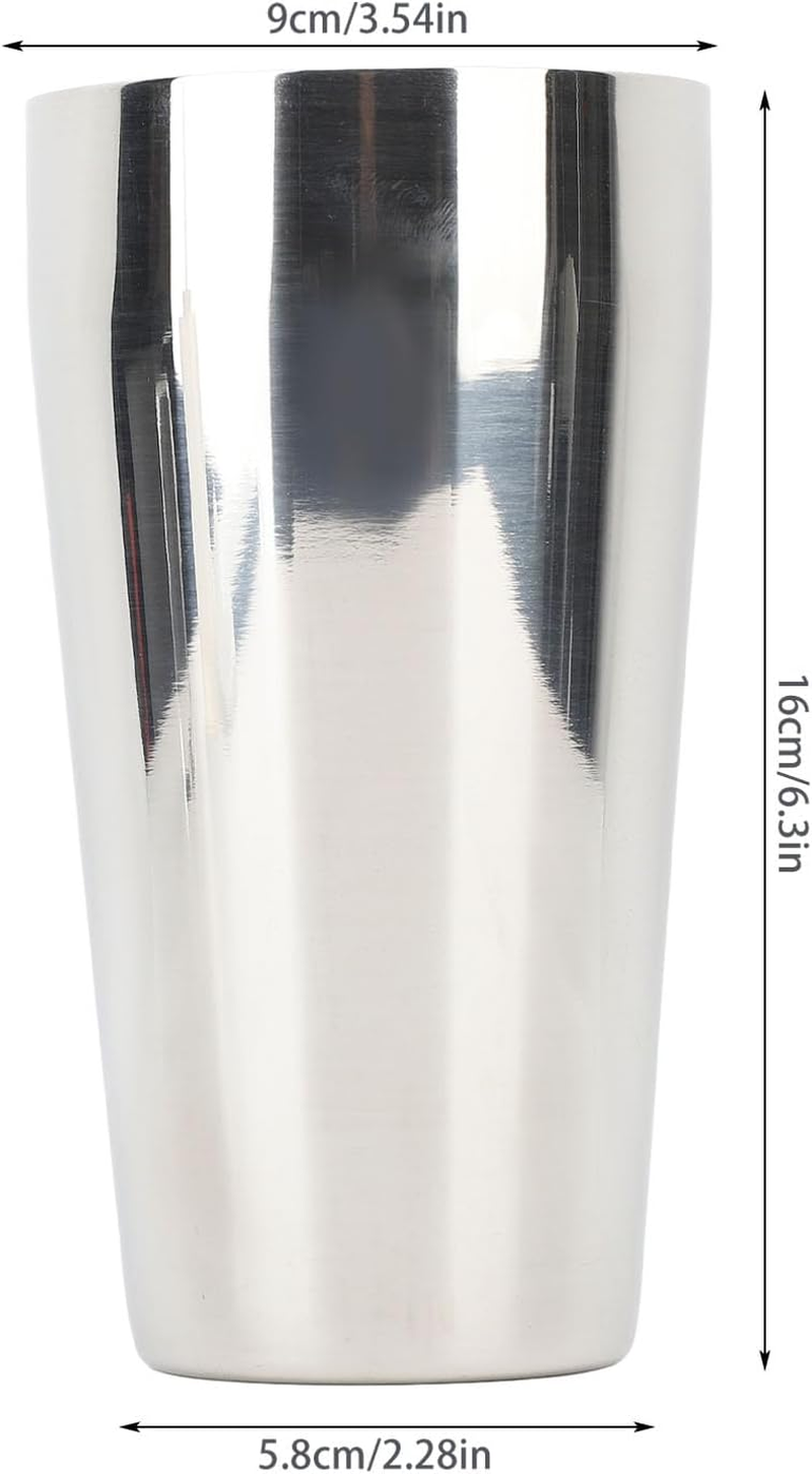 Milkshake Mixing Cup, 750Ml 304 Stainless Steel Milkshake Ice Cream Mixer Mixing Cup, Proof Milkshake Cup for Milkshakes, Juices, Ice Cream, Fruit Salads image number 5