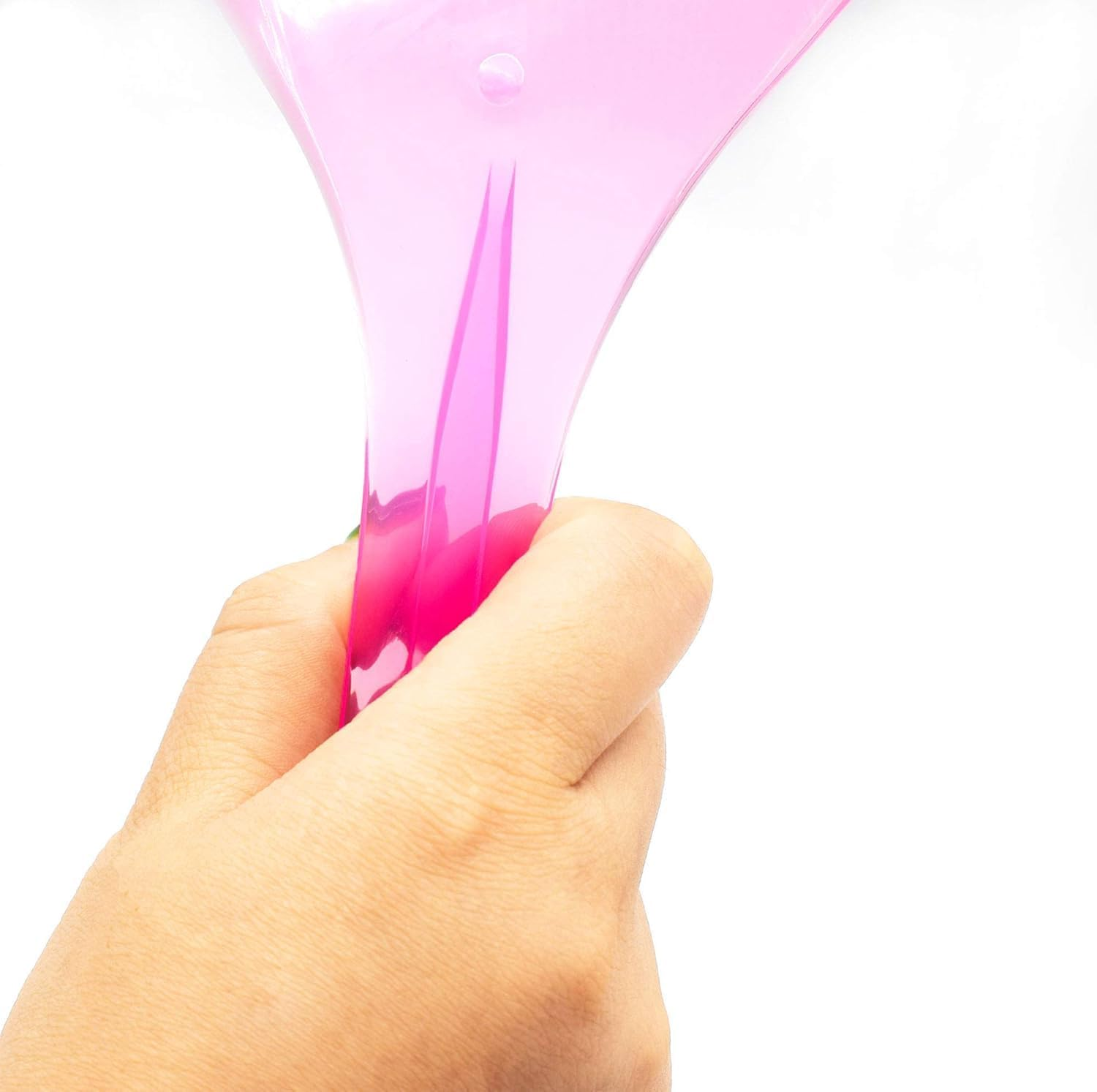 Pro Barber Hair Cutting Shield - Pink Hairspray Hairdressing Mask, Water Proof Plastic Reusable Eye and Makeup Protector for Hair Stylists (2Pcs, 12.7 X 5.9) image number 4