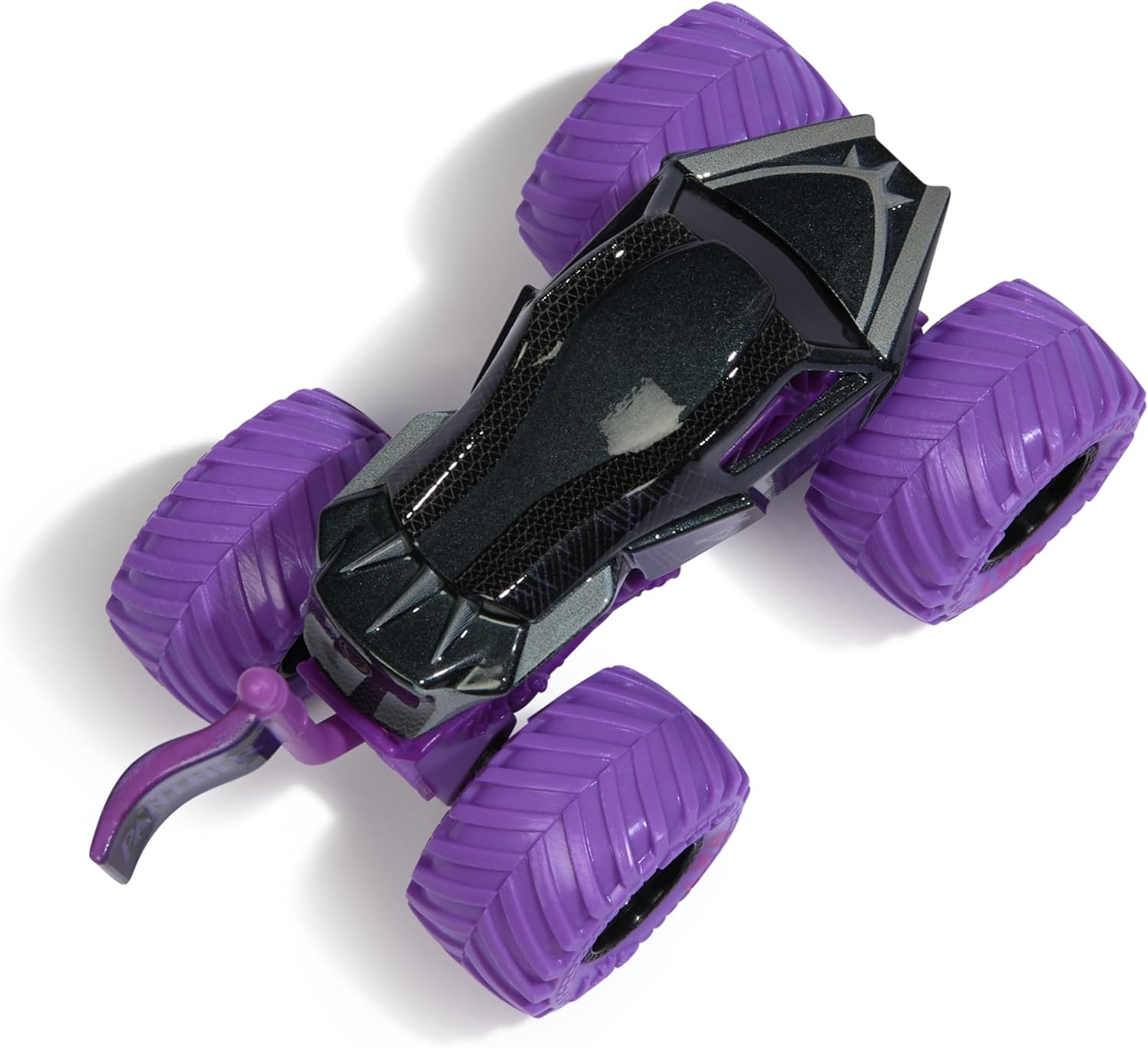 Monster Jam, Marvel Official Black Panther Monster Truck, Die-Cast Vehicle, 1:64 Scale, Super Hero Kids Toys for Boys Ages 3 and Up image number 6