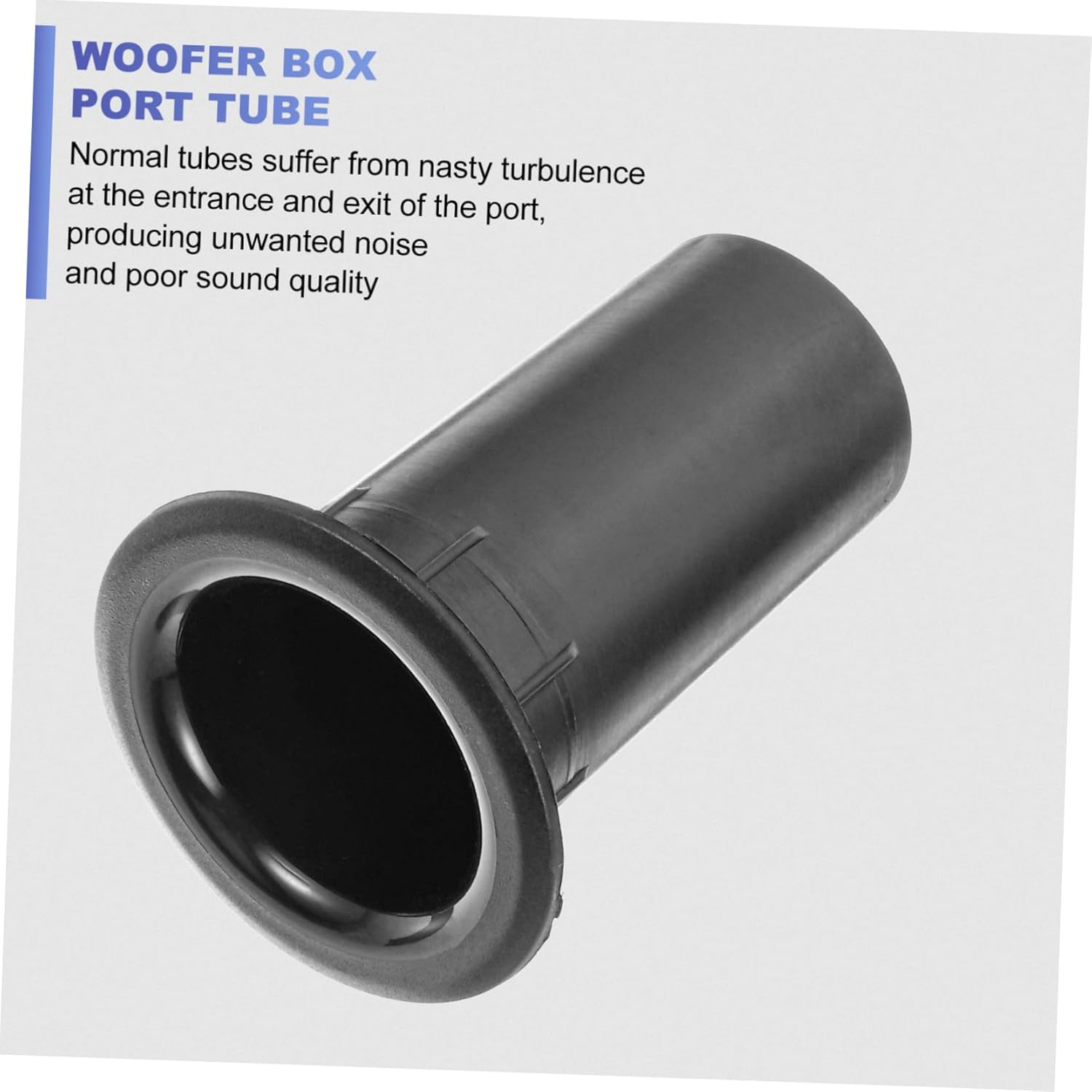 Hoement 8Pcs Bass Reflex Tubes Speaker Port Replacement for Speaker Cabinets Portable Home Car Audio with Easy Installation and Low Distortion Sound Quality image number 5