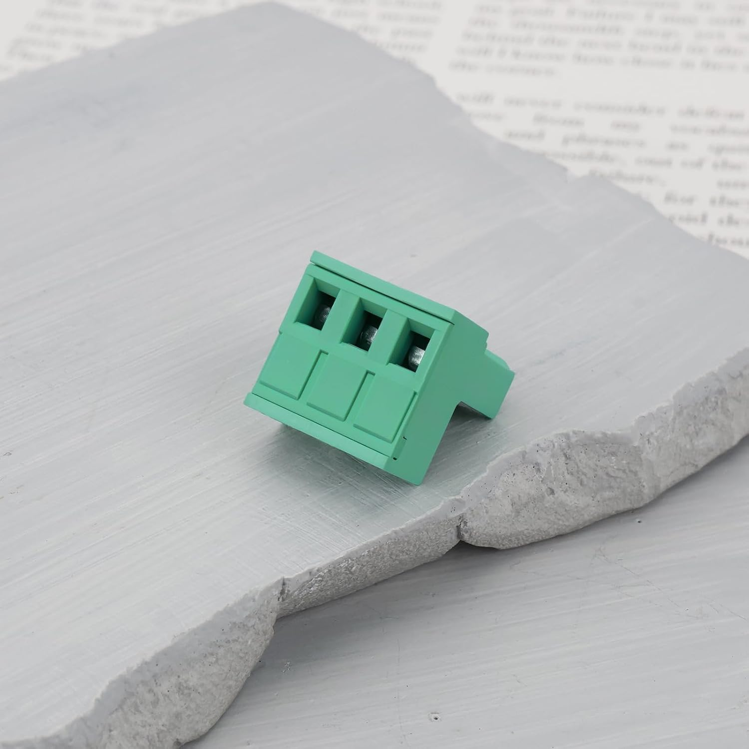 VGOL 10Pcs 3-Pin Power Plugs 3Pin 5.08Mm PCB Terminal Block Connectors Compatible with Audiocontrol Compatible with 3XS 2XS 6XS image number 5