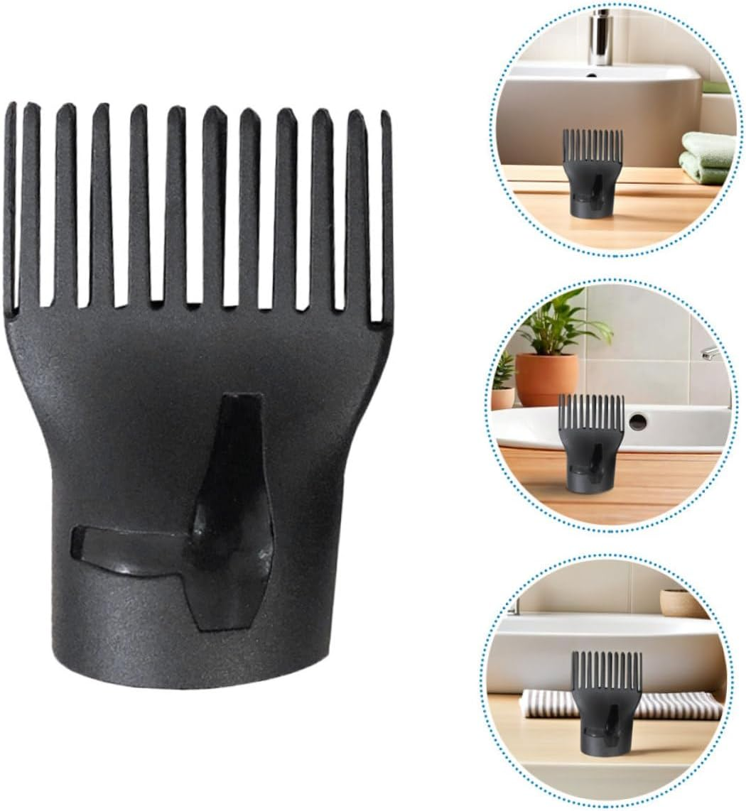 Healeved 4Pcs High Temperature Duckbill Nozzle Plastic Salon Hair Dryer Nozzle Replacement Narrow Concentrator Portable Hair Drying Hood Cover for Barber Shop Use image number 6