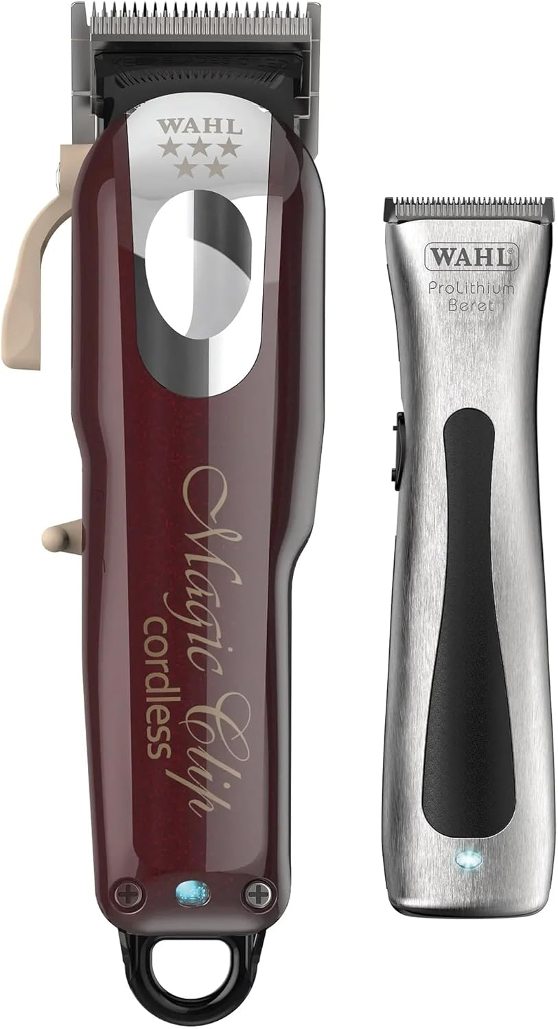 Wahl Magic Clip & Beret Limited Edition Set | Stagger-Tooth Blade Technology | SSS HAIR Exclusive, Black image number 3