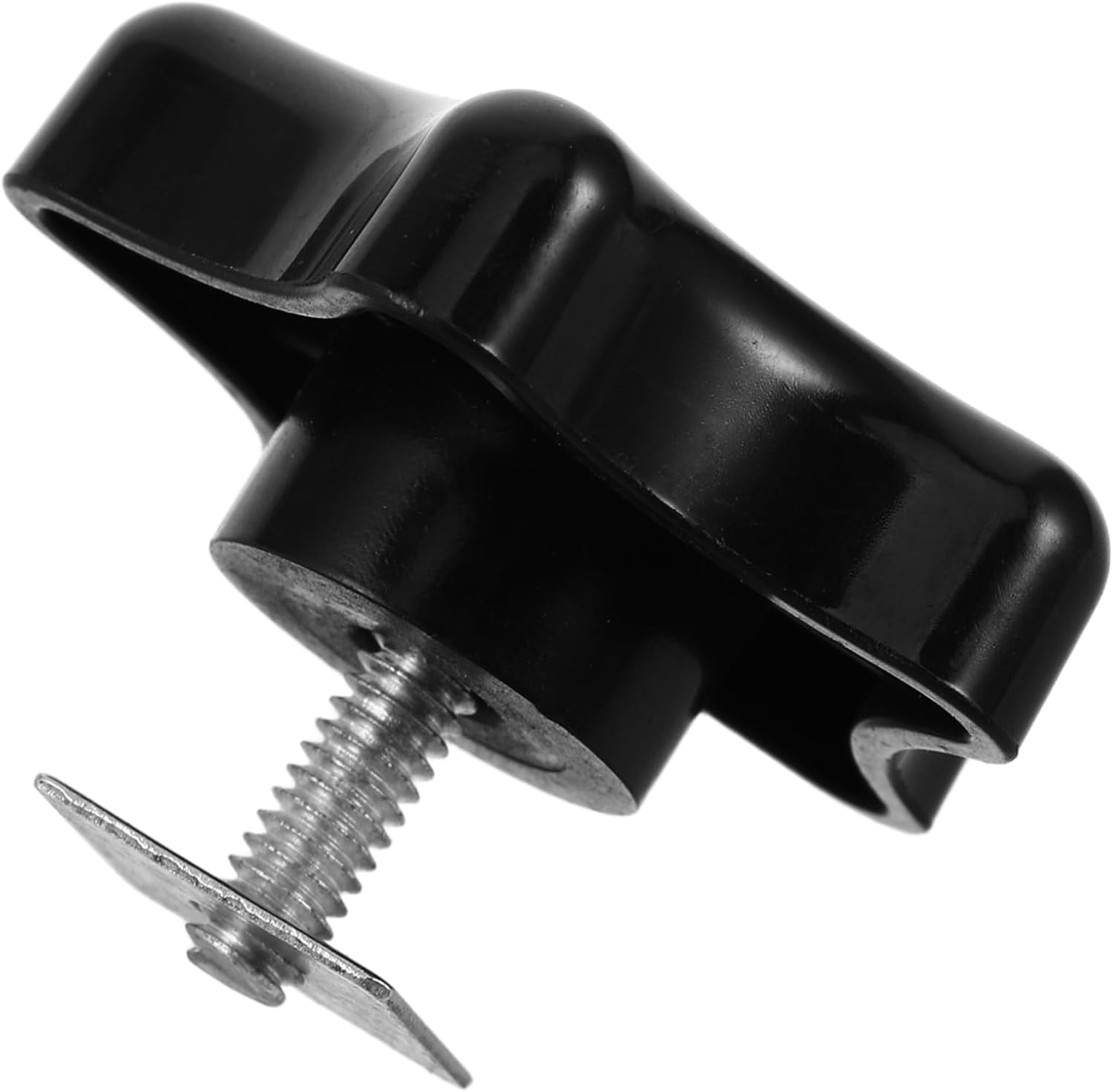 Luxshiny Awning Knob Bracket for Rv Window Knob Rv Awning Fastener Black Material Easy Installation Shade and Camping Accessory Setup image number 4