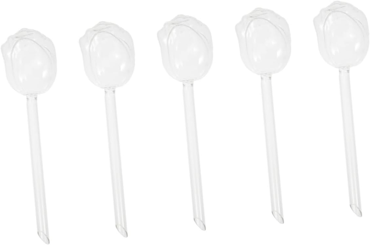 BESPORTBLE 5Pcs Automatic Watering Device Plant Watering Bulb Self-Watering Tools for Indoor Outdoor Gardening Supplies for Keeping Plants Hydrated While Traveling Busy Schedules image number 1