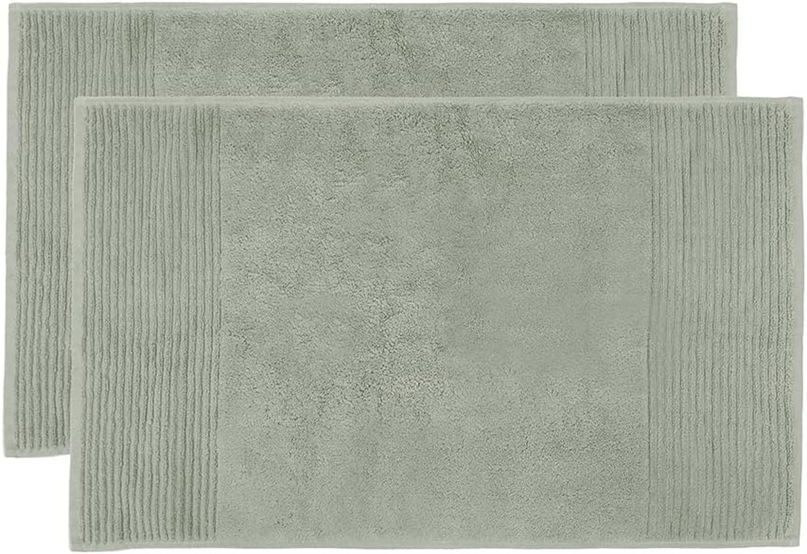 Elvire Bath Mat 2 Pack Pewter