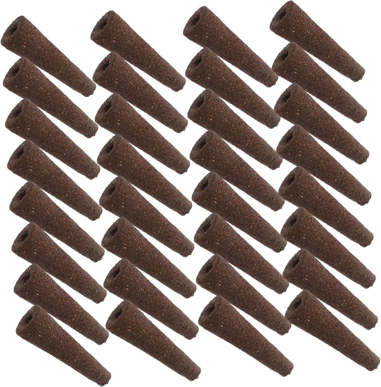 IWOWHERO Hydroponic Grow Sponges 50Pcs for Soilless Cultivation Planting Supplies for Indoor Garden Systems Seed Starting Sponges High Water Absorption image number 3