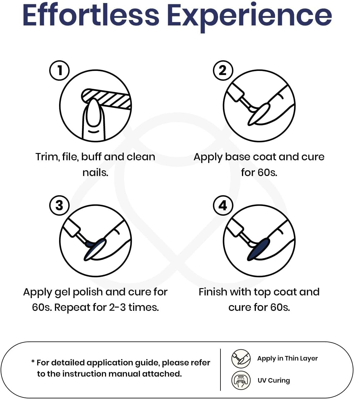 Beetles Gel Polish Gel Polish Set- 6 Colors Starry Nightfall Sparkly Navy Blue Gel Nail Polih Sliver Glitter Gel Polish Kit Nail Art Design Soak off Uv Nail Lamp Gel Nail Kit Gel Nail Polish Colors image number 3