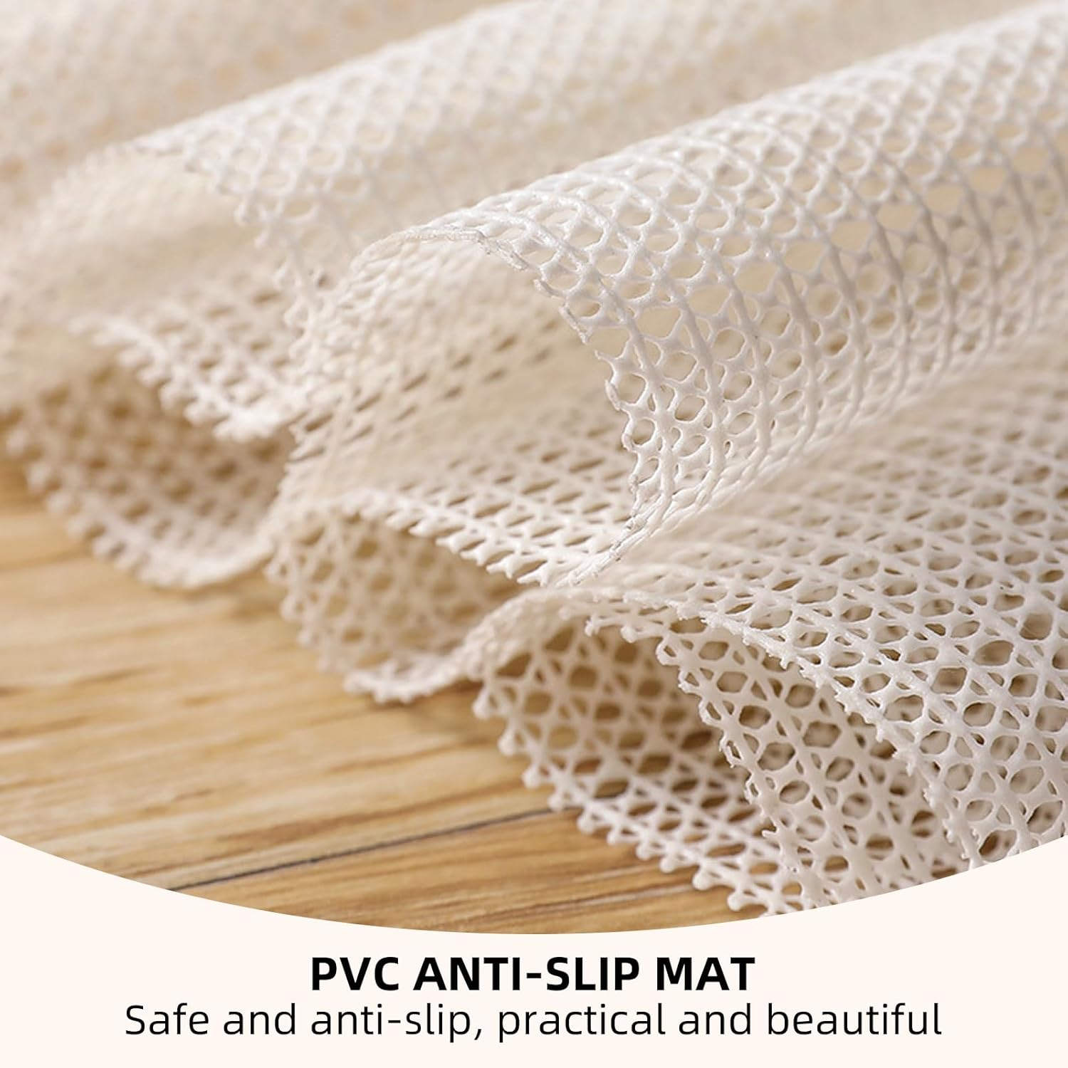 Non Slip Rug Pad, under Rug Non Slip Mat Keep Your Rugs Safe and in Place, Reusable Carpet Pad, Multipurpose Rug Underlay for Hardwood Floors under the Sofa Bed Chair Cushion (70X280 Cm) image number 5