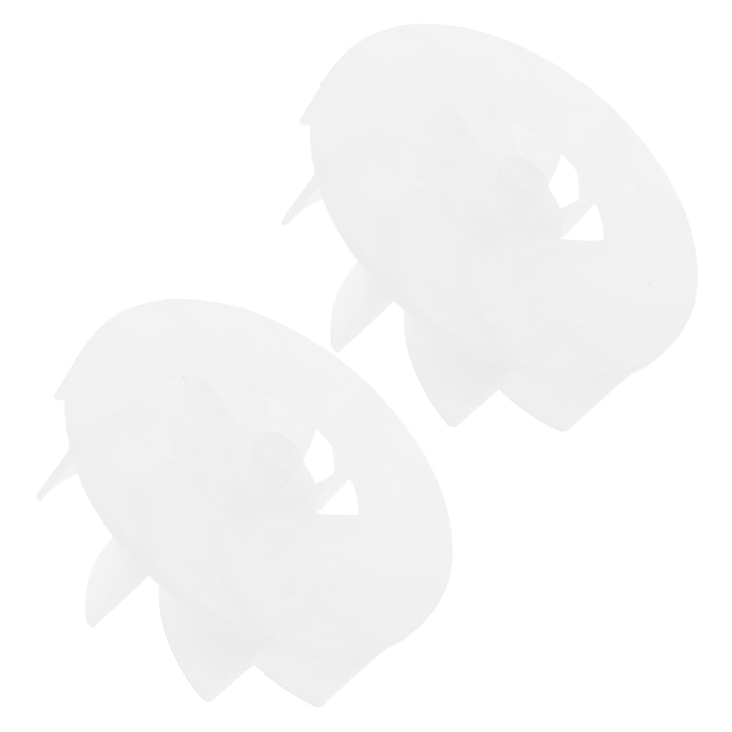 PENIKOKO 2Pcs Hair Dryer Diffuser Attachment Nozzle Motor Fan Replacement Blade for Dryer Blowdryer Air Duct Parts