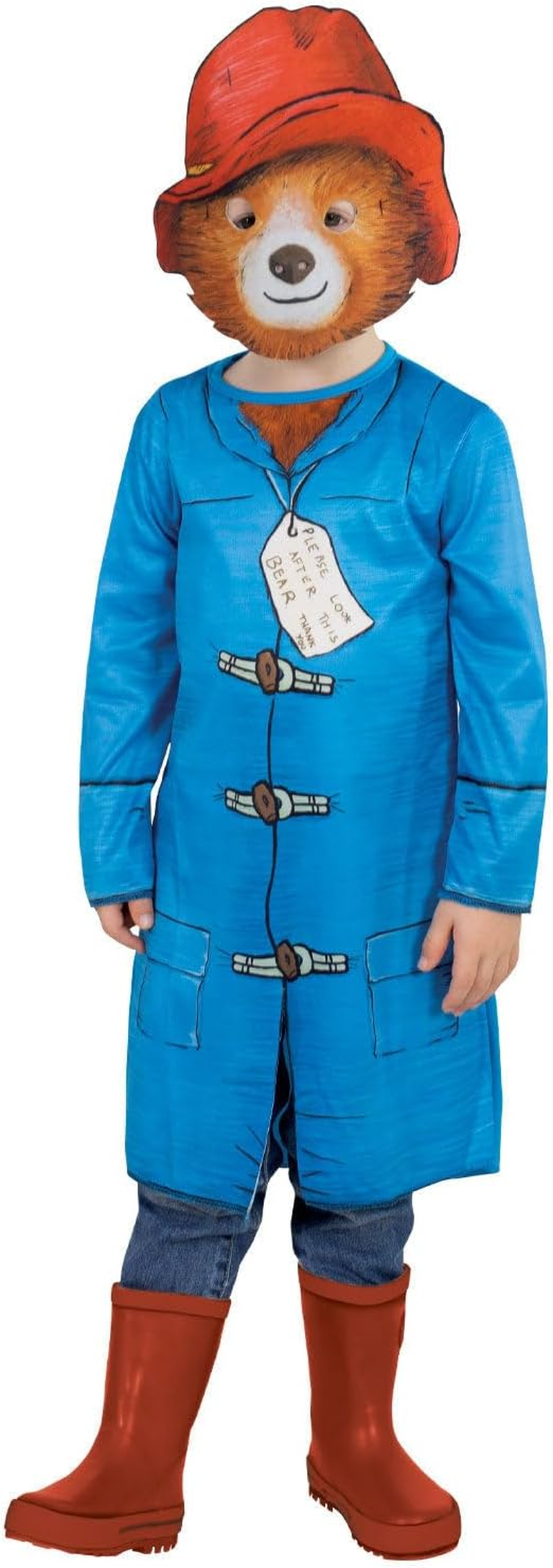 Paddington Bear Costume for Kids - Paddington Bear - Small (3-5 Yrs) image number 1