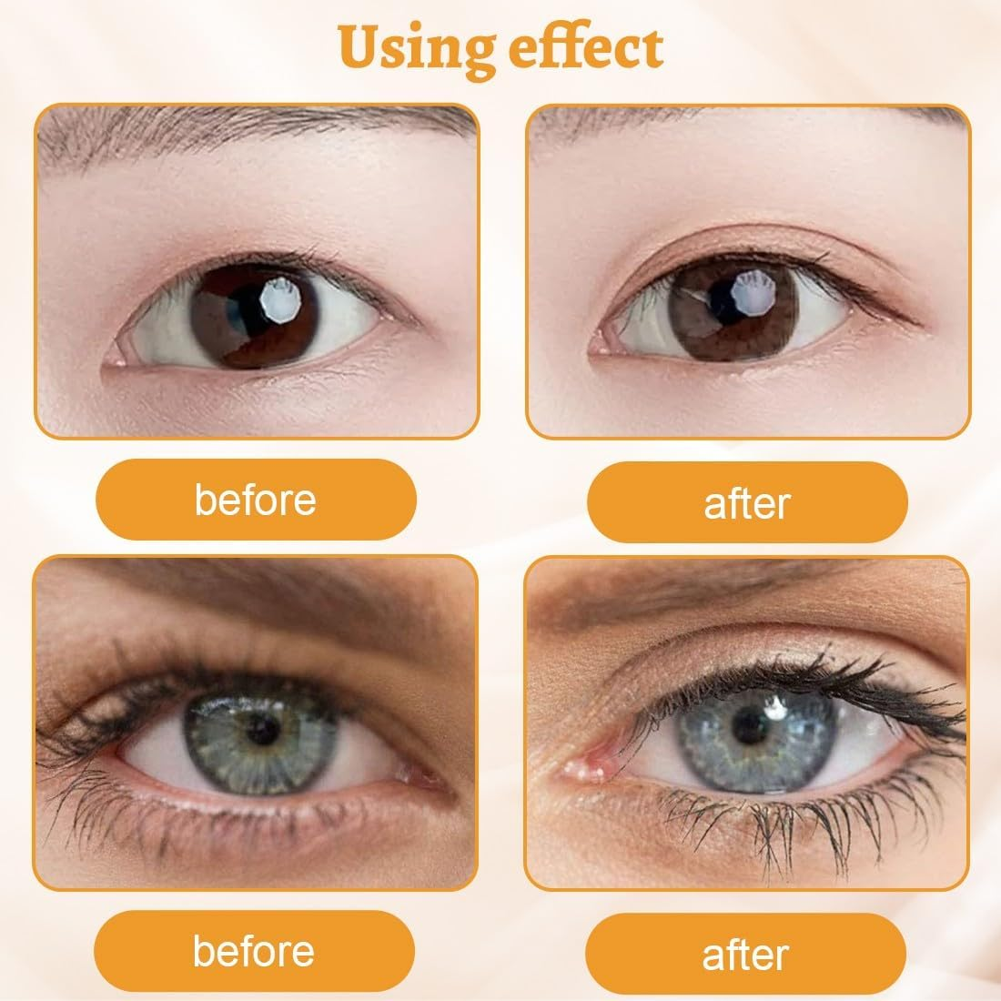 JEYORZY Pack of 1200 Slip-On Eyelids Stripes Invisible Tapes with Tools, Good Adhesion, Slip-On Eyelid Tapes, Waterproof, Traceless Eyelid Tapes image number 5