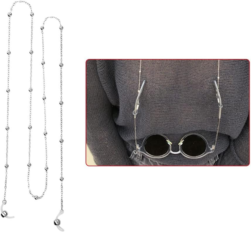 Glasses Chain String Unique Beaded Alloy Retainer Eyewear Accessories Jewelry image number 3