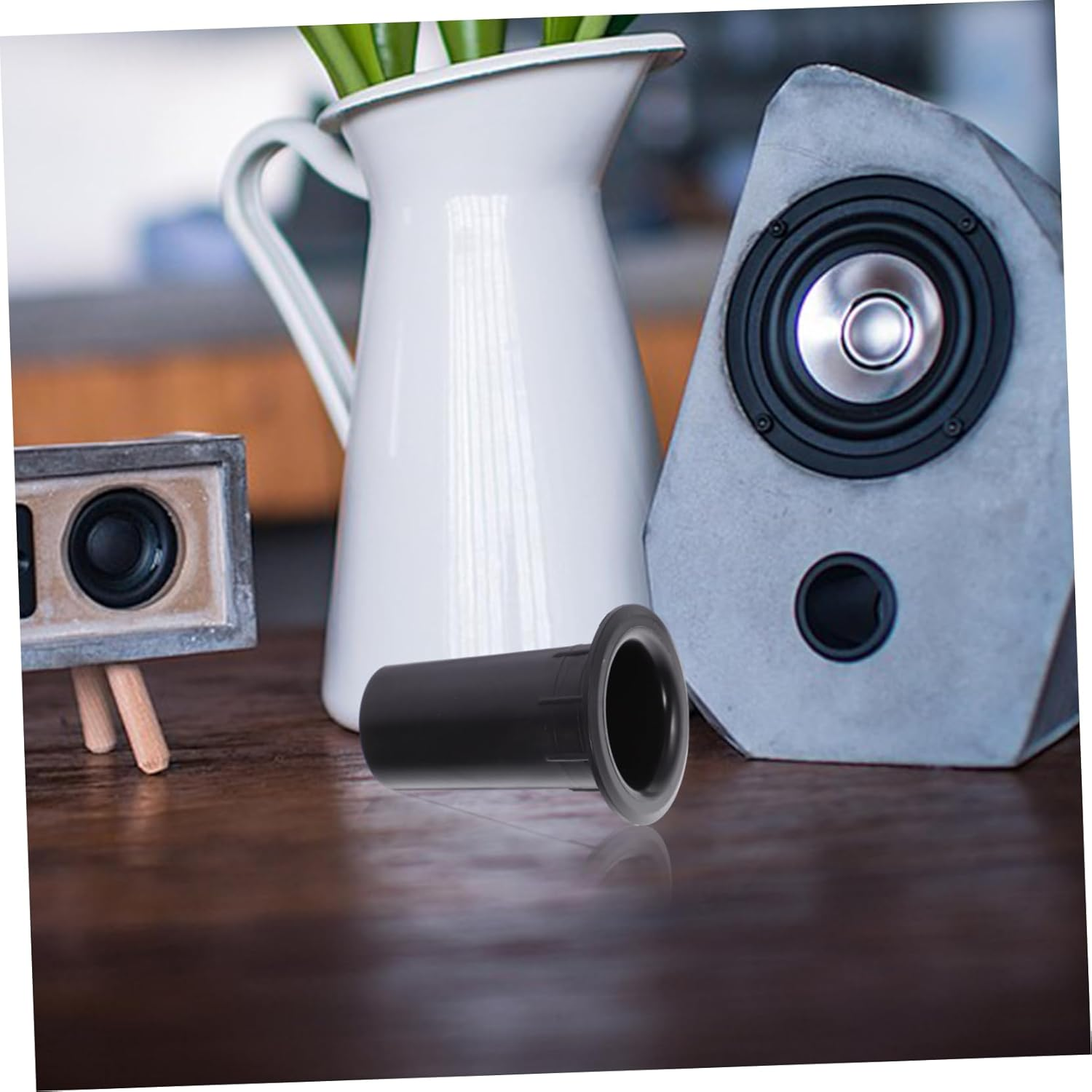 LRXIYODE 12 PCS Plastic Subwoofer Port Tube Speaker Accessory Easy Install Stain Resistant Enhances Low Frequency Output for Home Car Portable Speakers image number 4