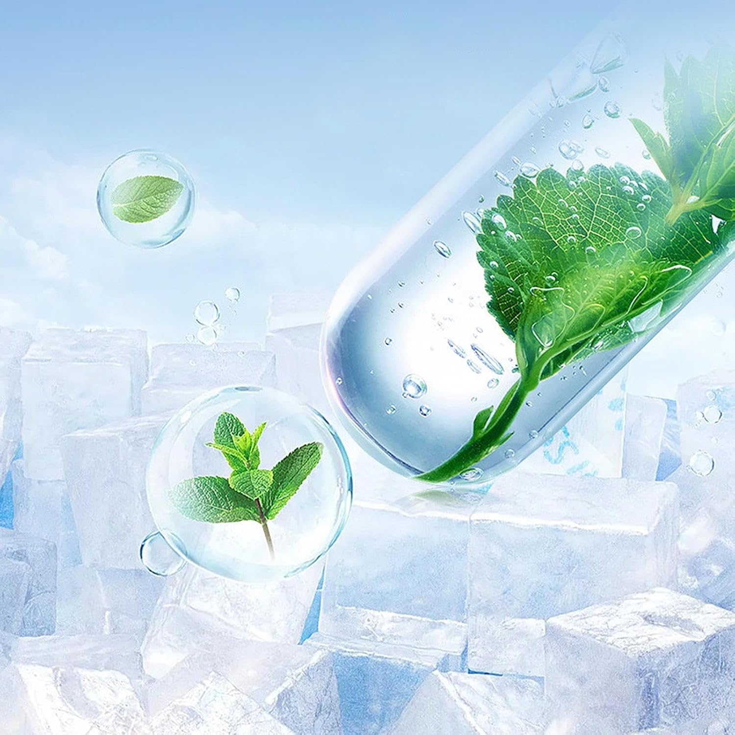 Refreshing Summer Rapid Cooling Spray | 100Ml Cooling Mist Spray for Clothes, Natural Plant Agent, Cool Body Mist, Body image number 4