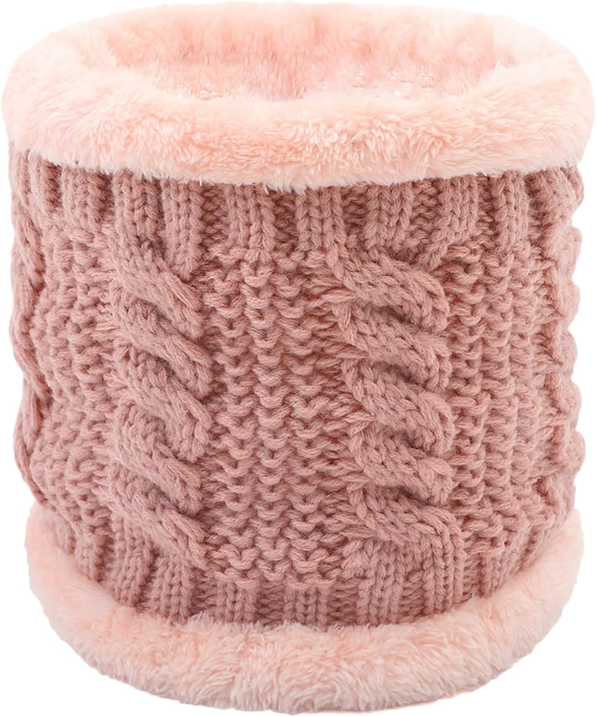 AWOCAN Women Winter Neck Warmer Scarf Warm Neck Gaiter Thick Windproof Scarf Ski Face Mask Scarves for Men