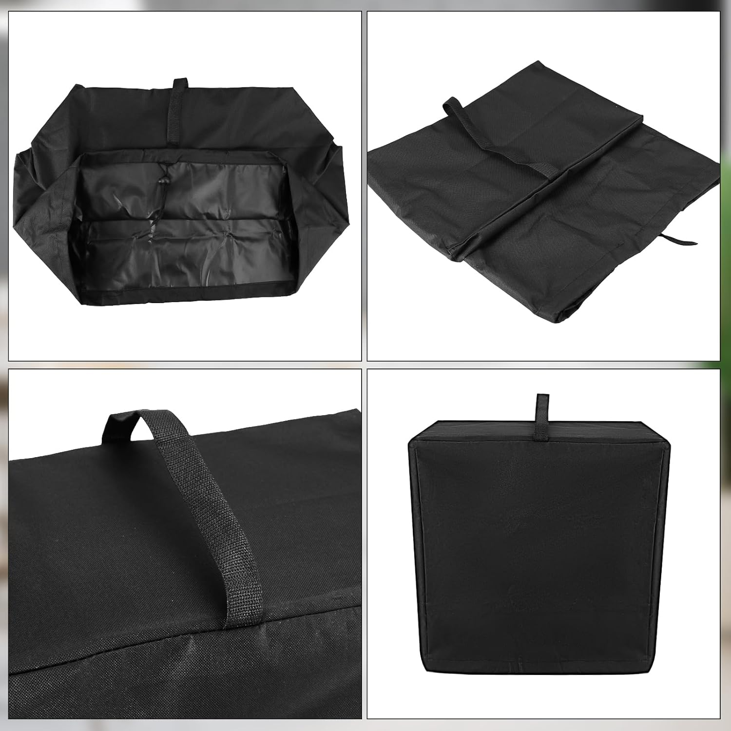 Lyreh Ice Cream Machine Dust Cover for Ninja, 600D Oxford Cloth Waterproof Dust Protector Ice Cream Machine Accessories Compatible with Ninja NC701, Easy to Clean image number 3