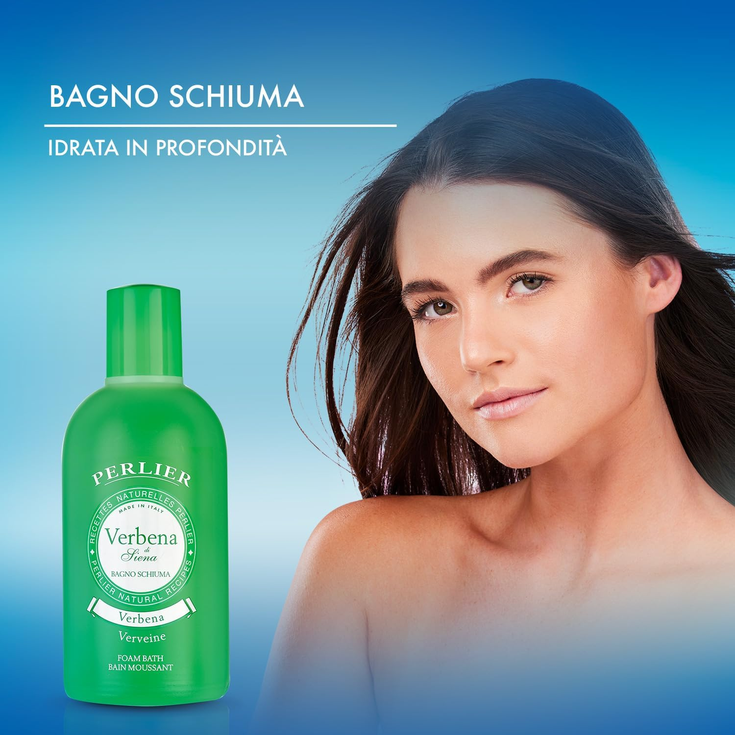 Perlier Verbena Bath Foam 500Ml image number 2