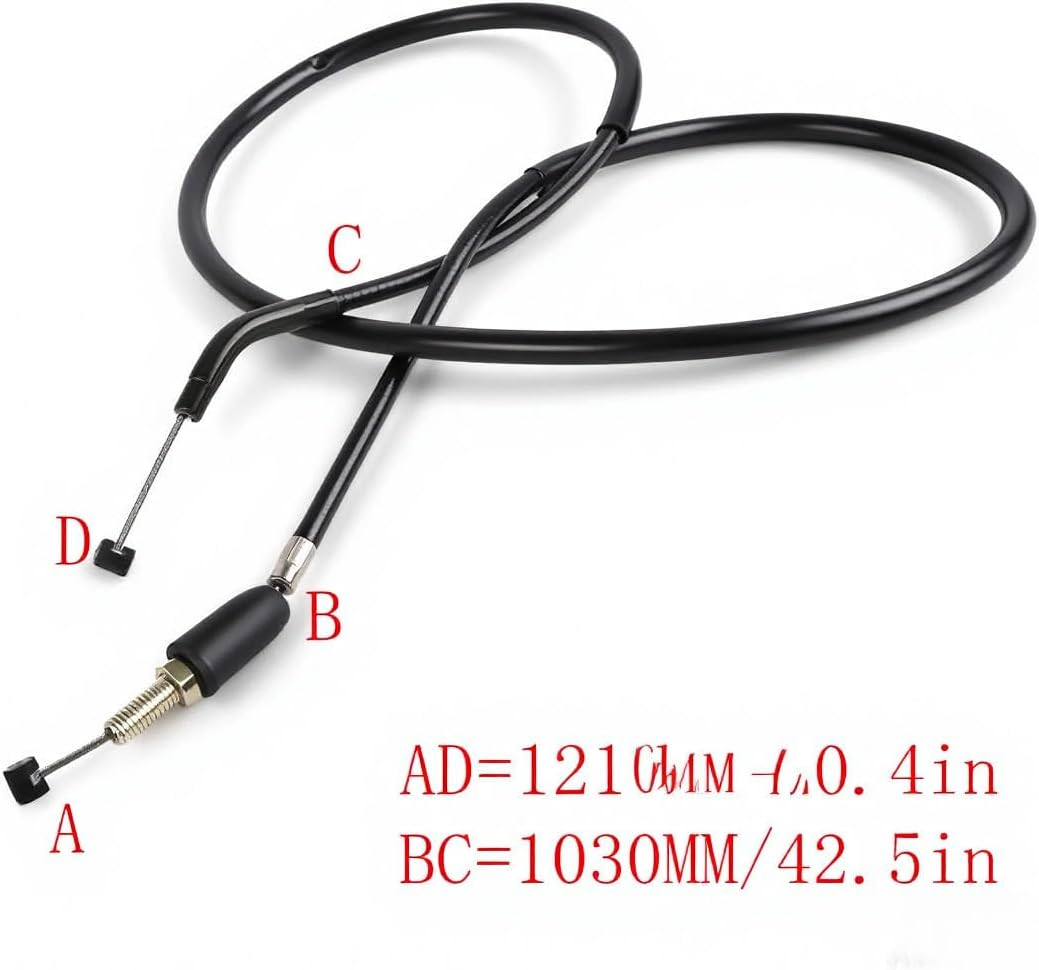 Motorcycle Clutch Cable for Suzuki GSXR1000 GSX-R1000 2005-2006 05 06 Black image number 4