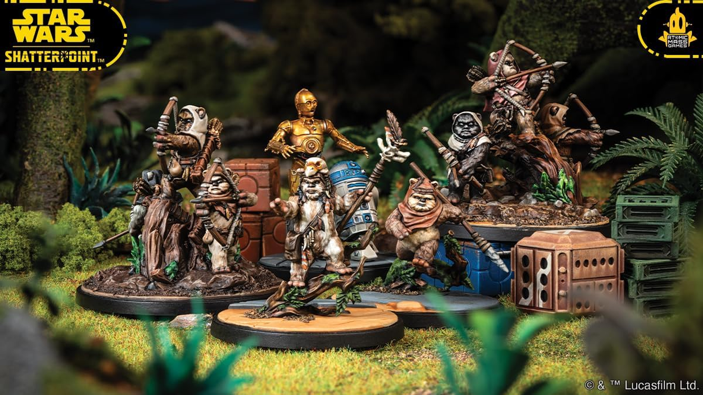 Atomic Mass Games Star Wars: Shatterpoint - Yub Nub Squad Pack Tabletop Miniatures Game image number 2